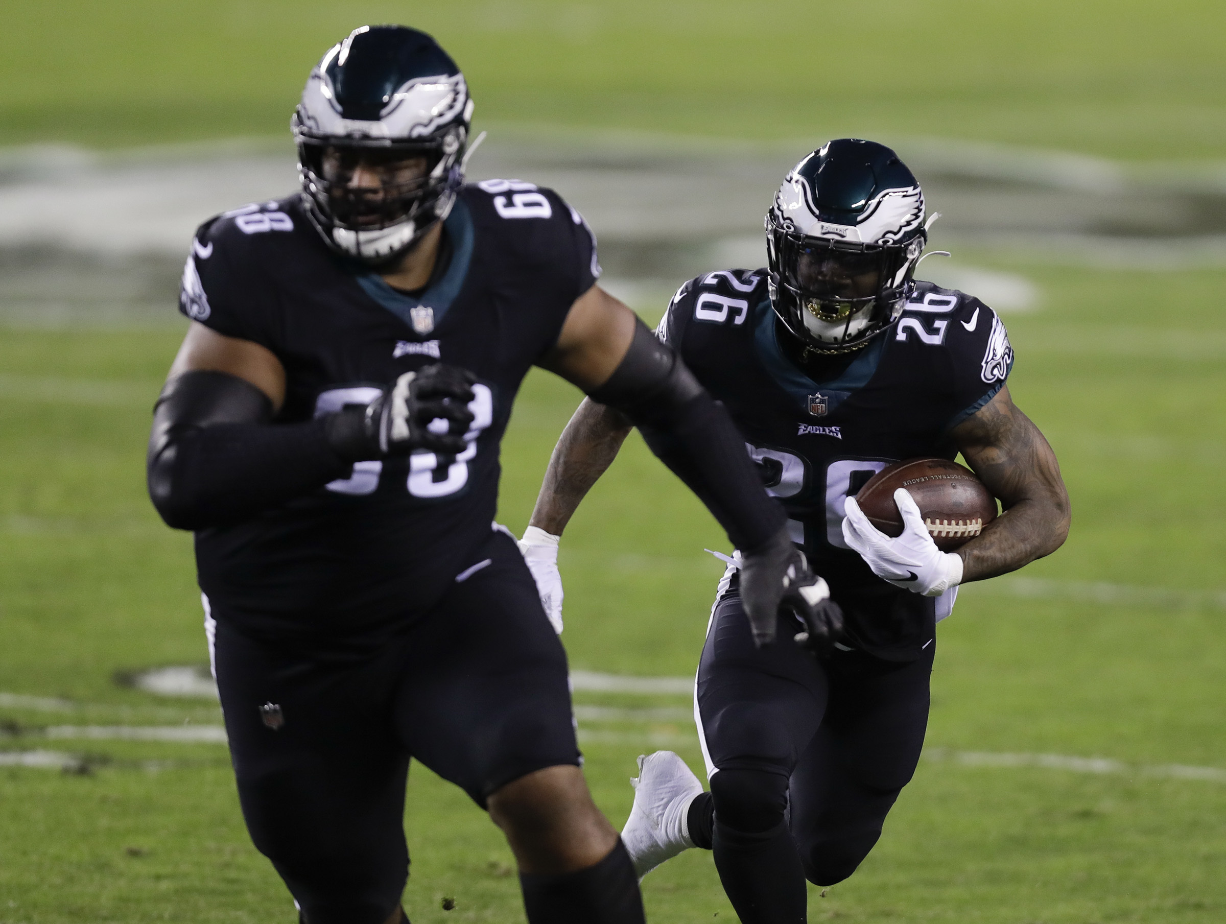 Eagles' starting left tackle in Mailata, hands says Brian