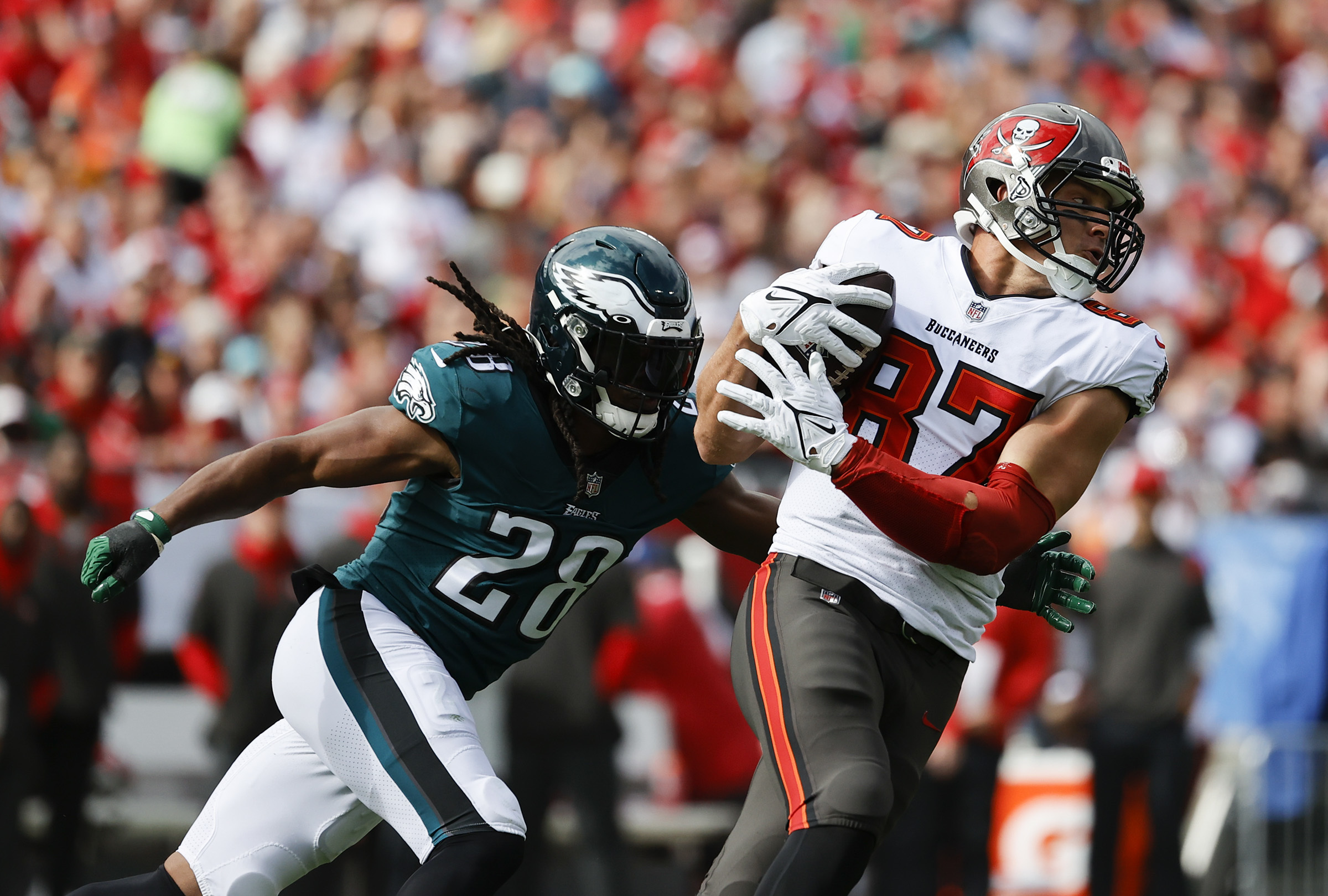 Jalen Hurts and Jalen Reagor took steps back as the Eagles got bounced by  the Buccaneers and Brady