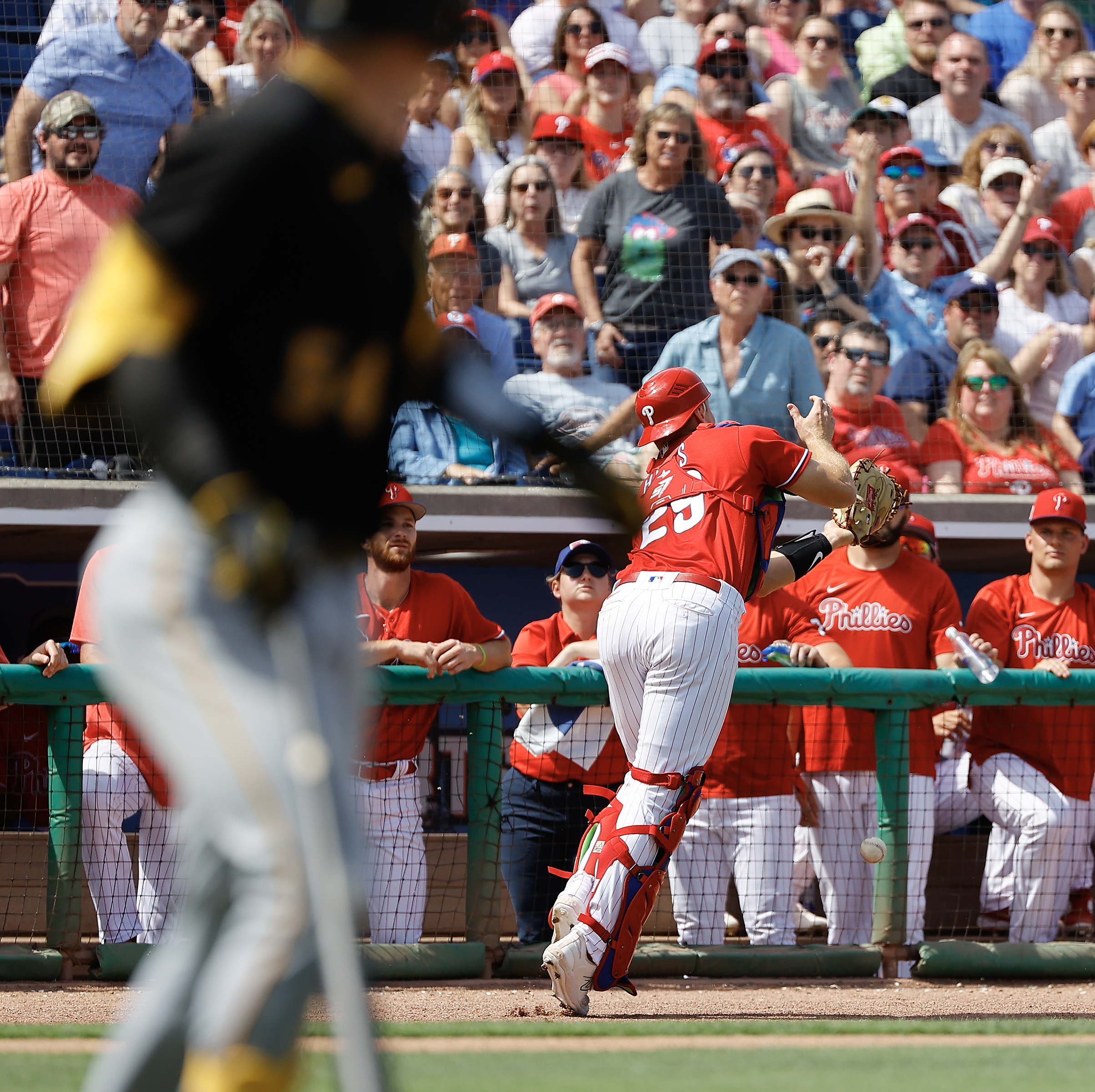 Photos from the Phillies spring training game win over the Pirates