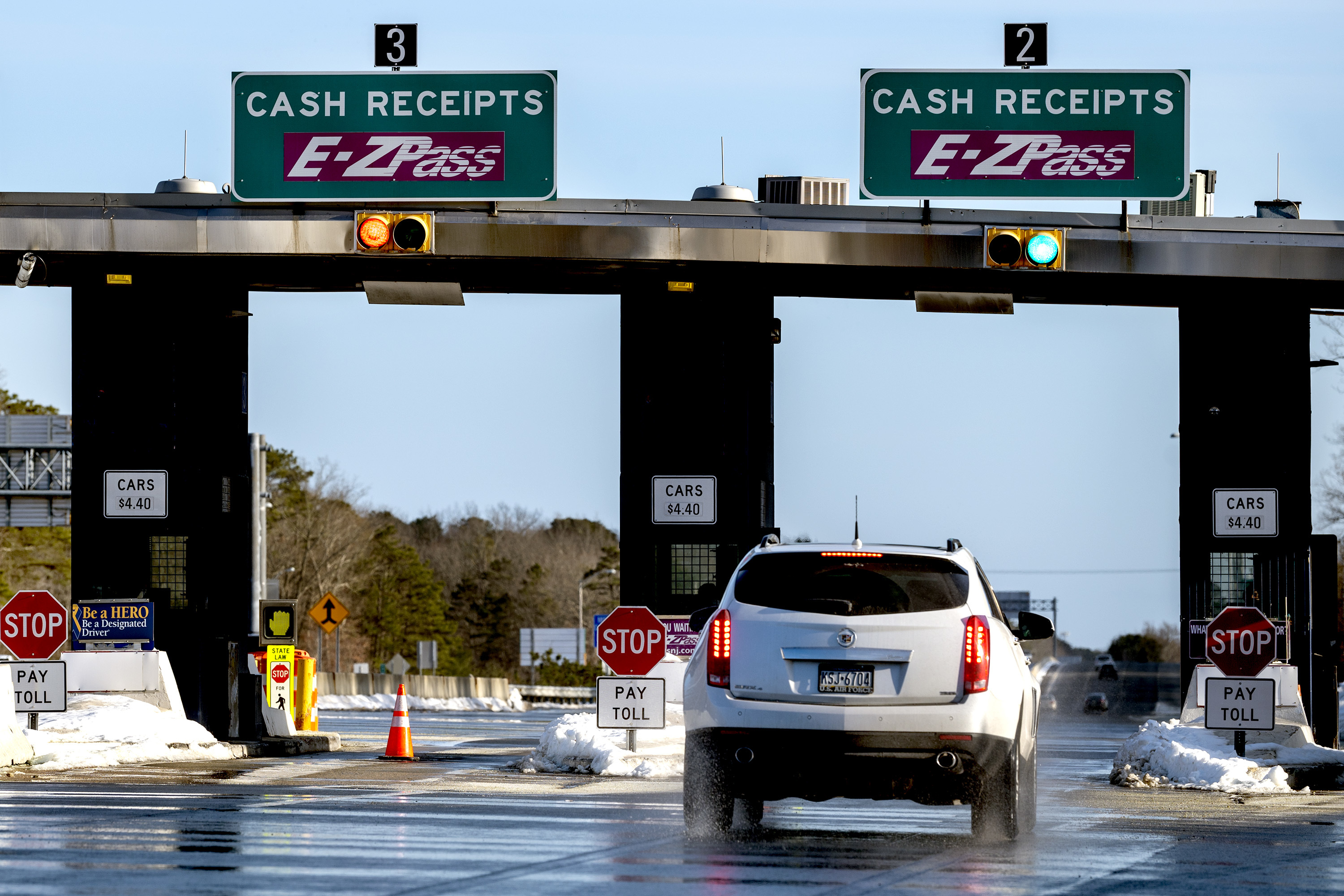 Toll Booths In New York