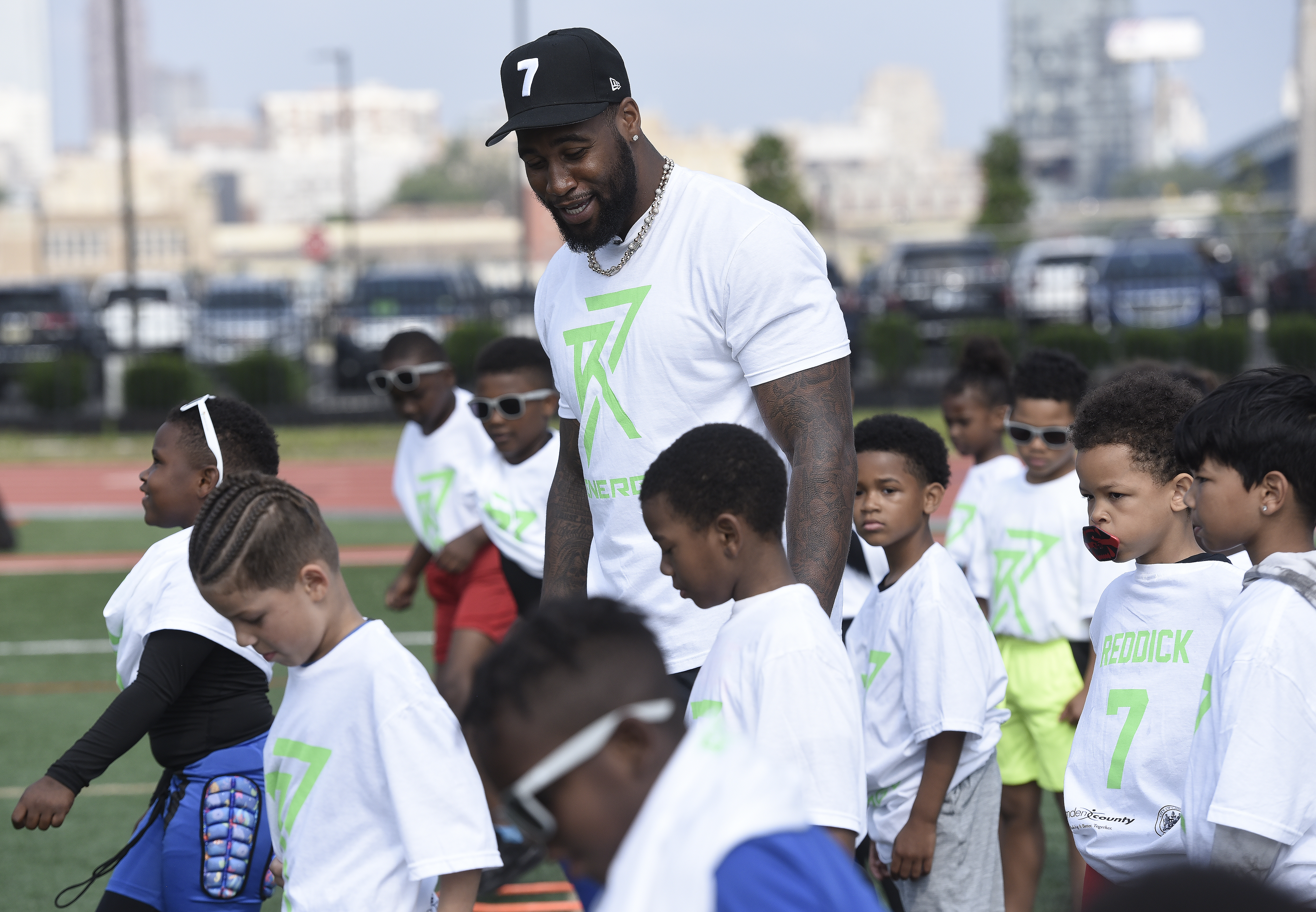 Camden Welcomes Home Eagles Linebacker Haason Reddick