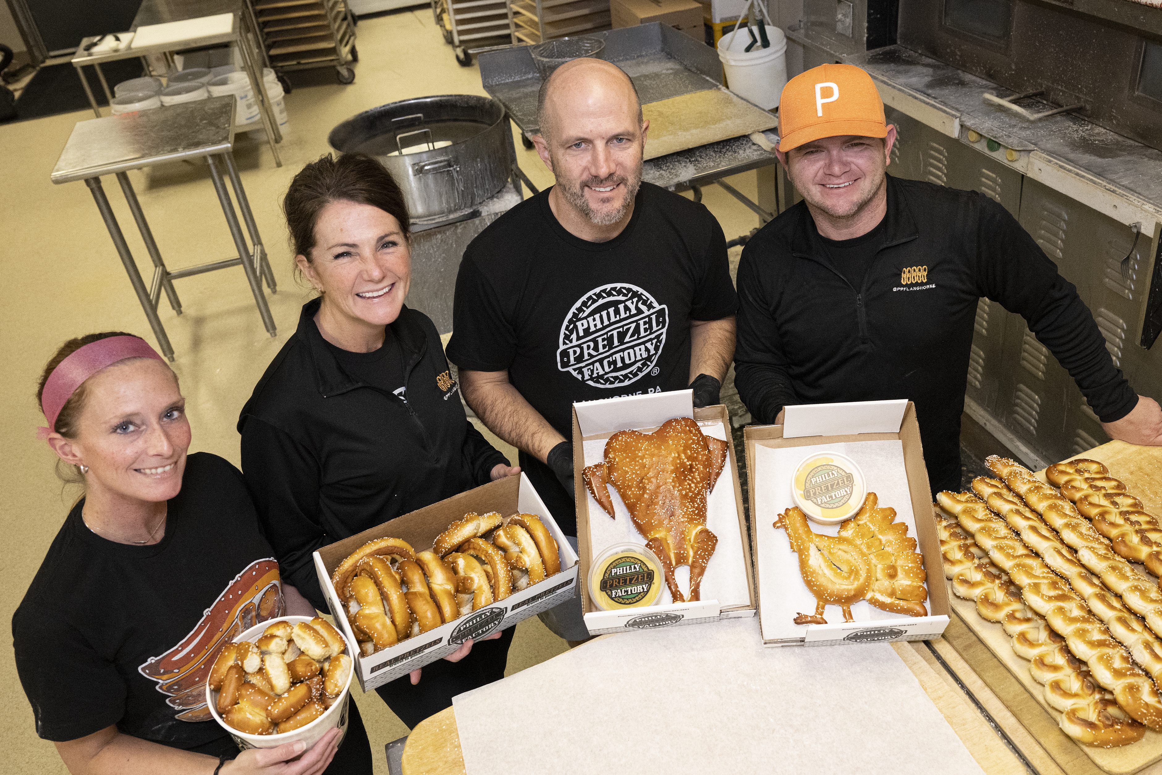 Philly Pretzel Factory turkey puts a twist on Thanksgiving