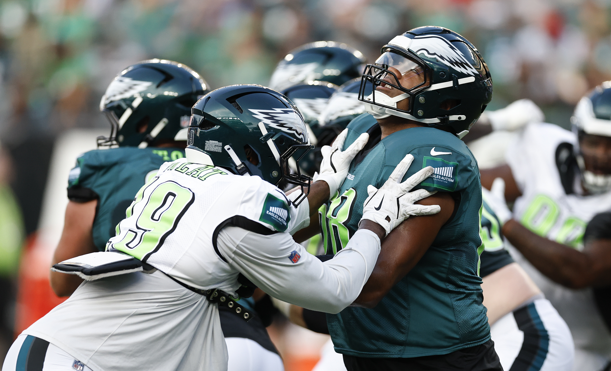 Eagles open practice news: Photos and video from the Linc; injury updates