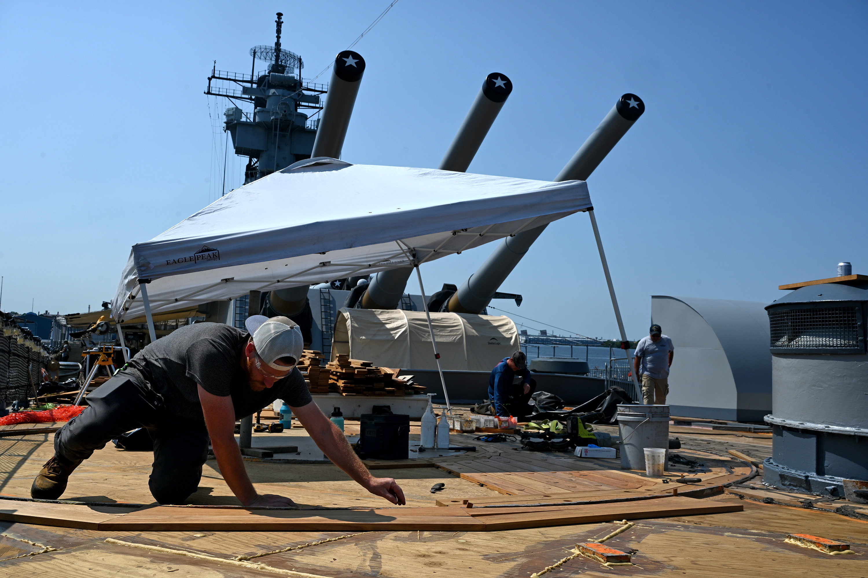 USS New Jersey docks in Camden – Trentonian