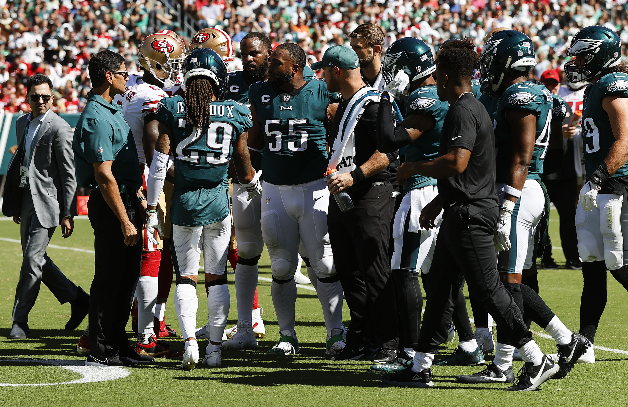 Eagles Injury Report: Lane Johnson, Brandon Graham, Derek Barnett