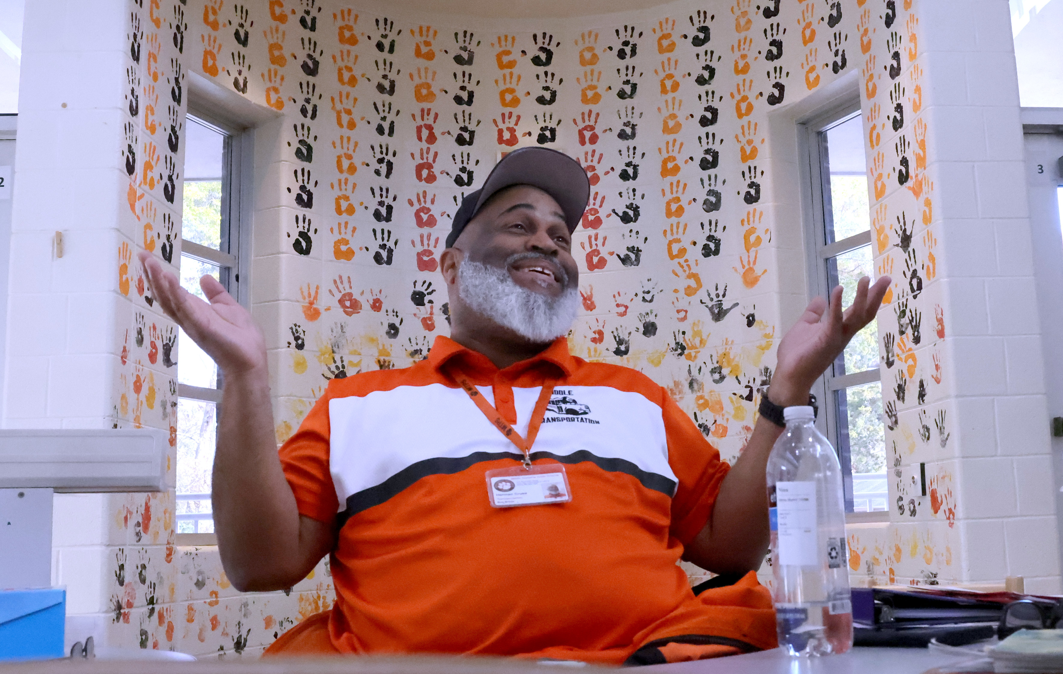 A Middle Township school bus driver volunteers his time to read to