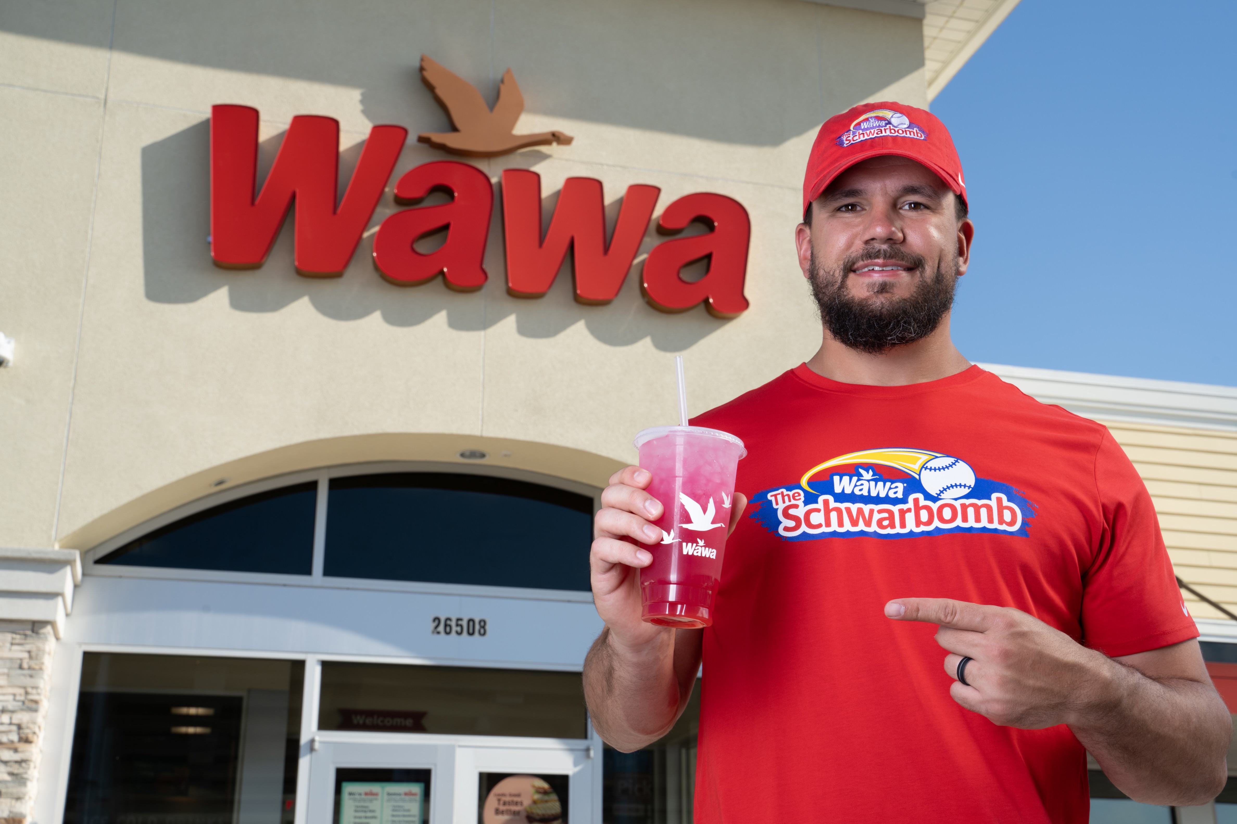 Wawa Introduces Kyle Schwarber Schwarbomb Drink