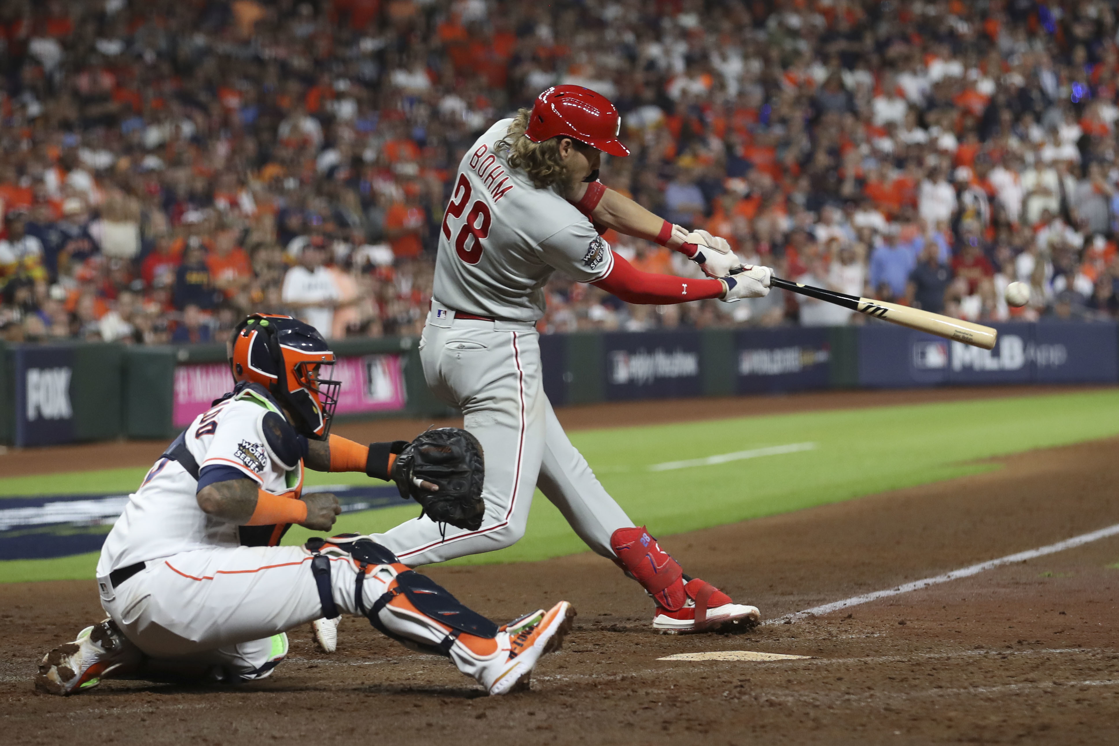 MLB declared Astros' Martin Maldonado's bat illegal