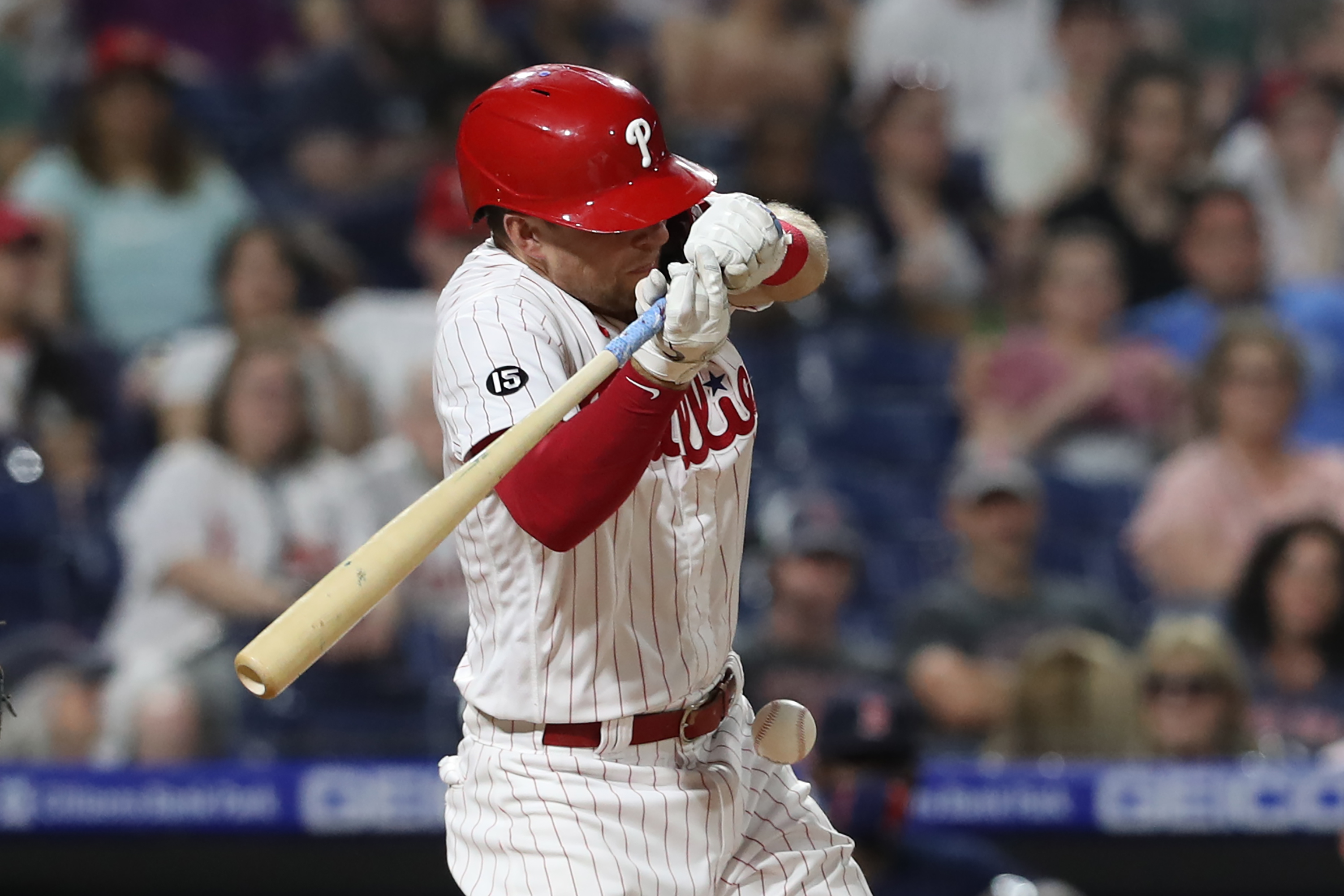 Rhys Hoskins' solo home run, 04/11/2021