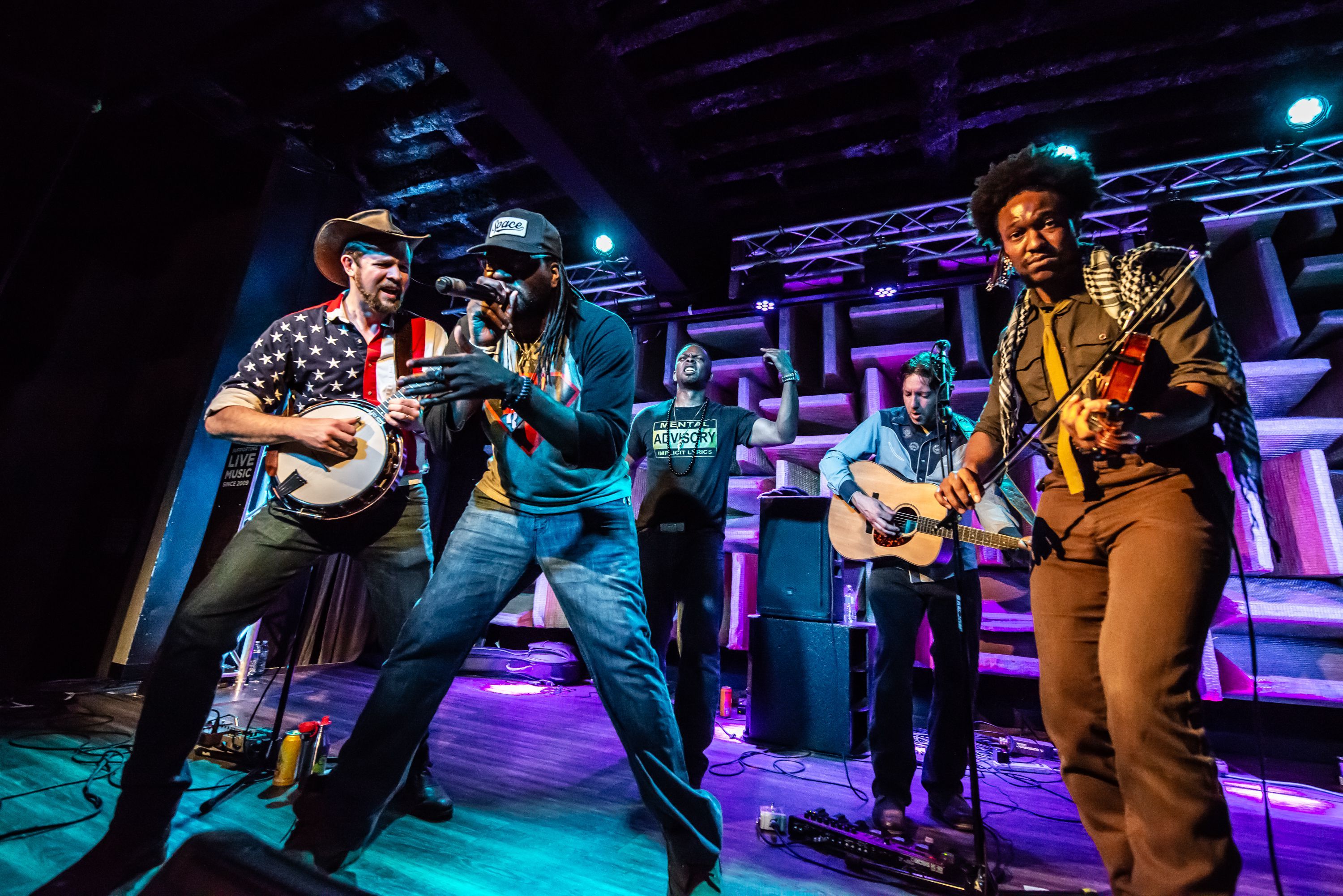 At the Philly Folk Festival, bluegrass and hip-hop band