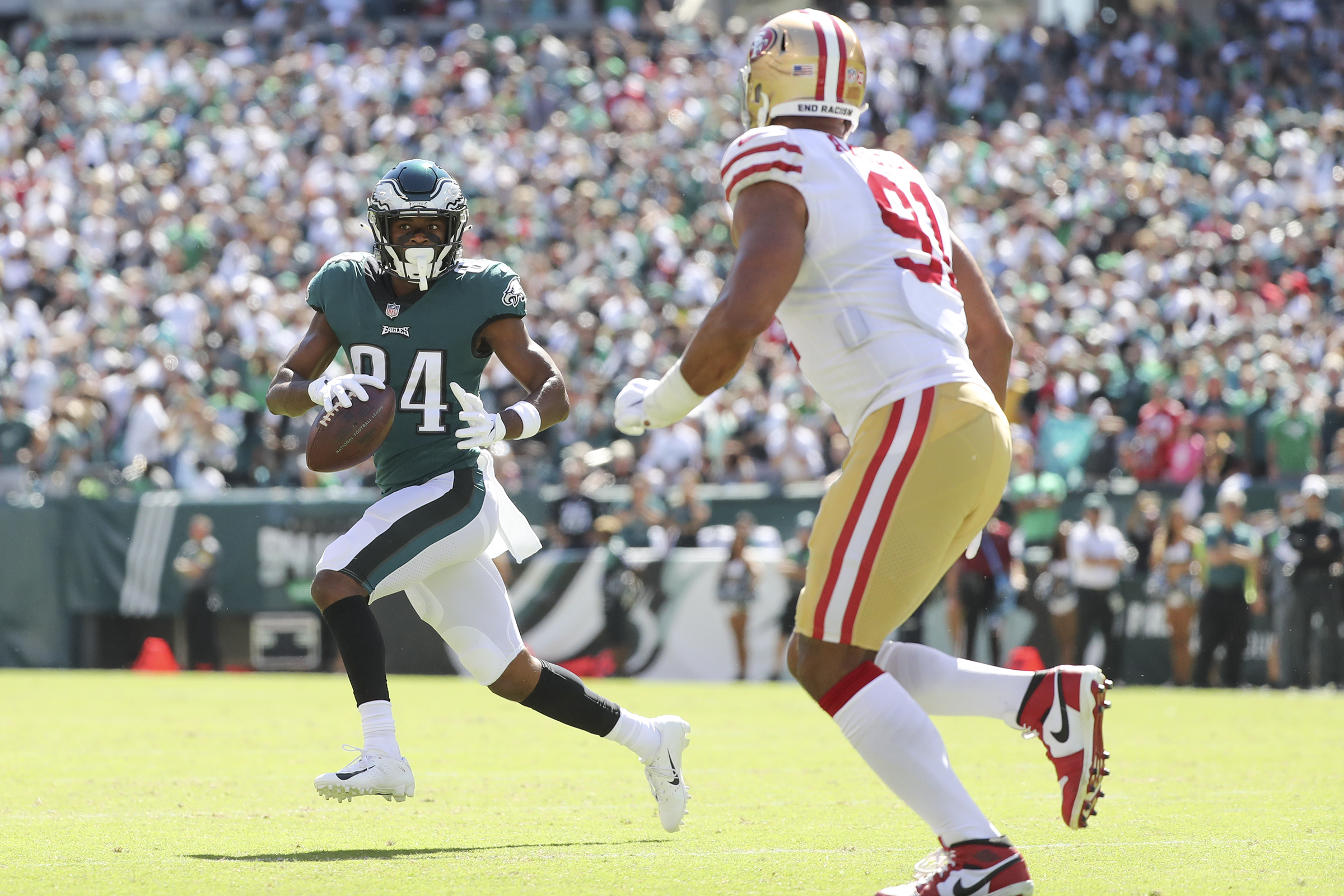 Eagles defense held up against 49ers, but a few costly penalties 'sucked  the air out of' them