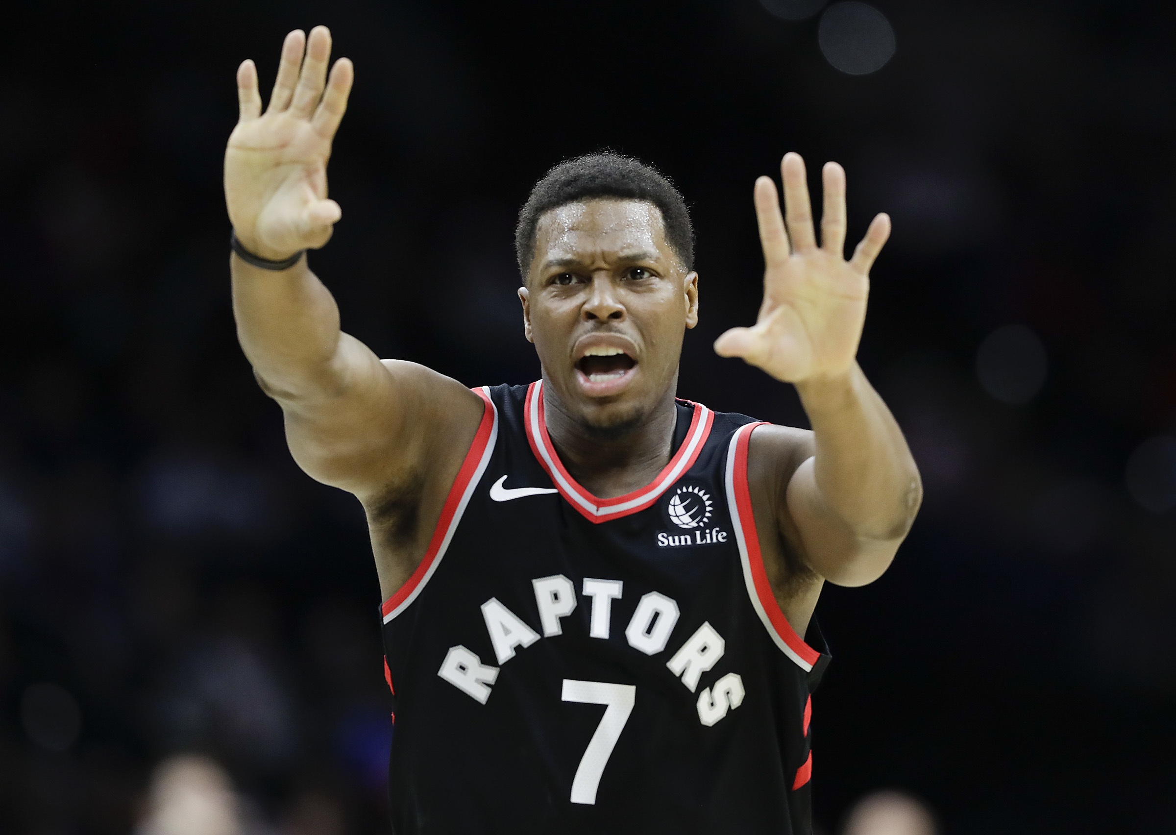 Lot Detail - 2018-19 Kyle Lowry Toronto Raptors Opening Night