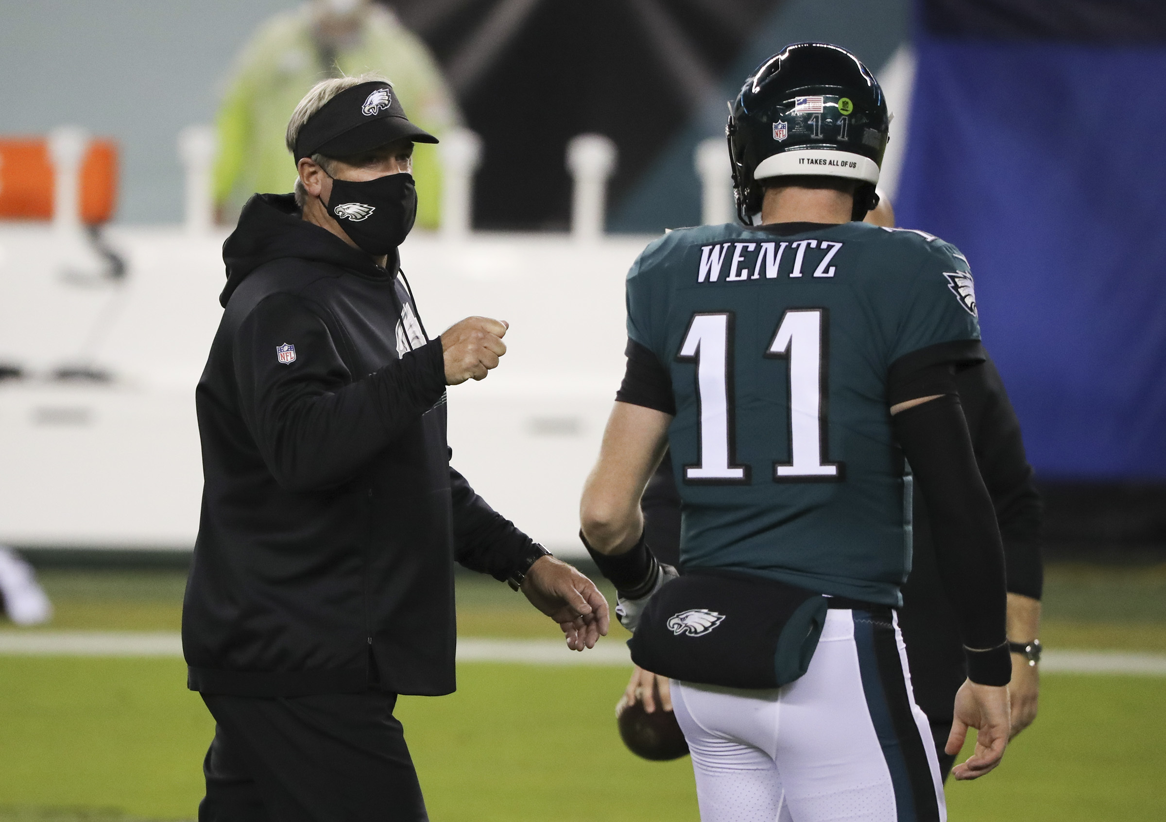 Philadelphia Eagles coach Doug Pederson hasn't been reassured over