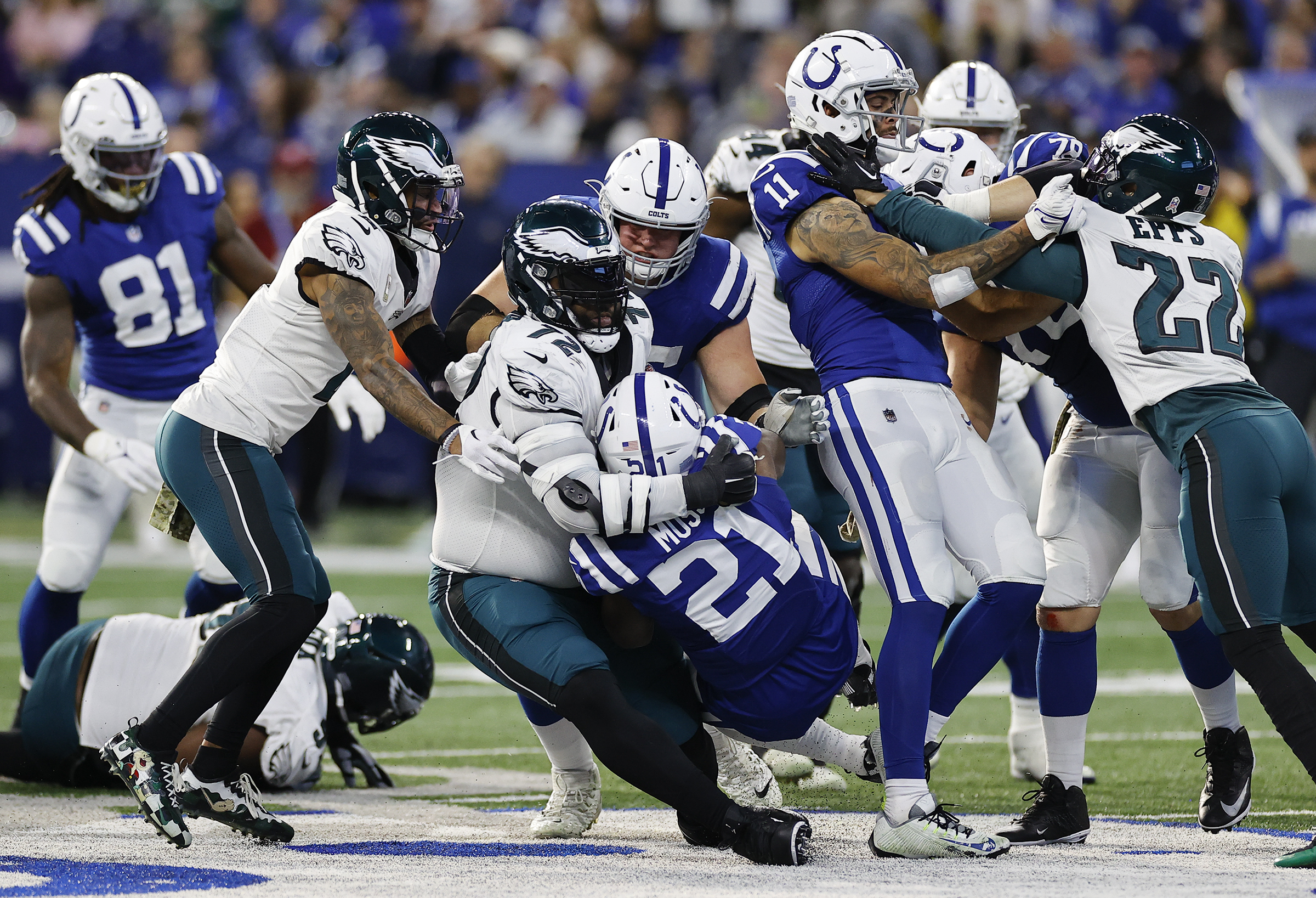 Eagles coach Nick Sirianni: Linval Joseph and Ndamukong Suh were  'outstanding' in their debuts