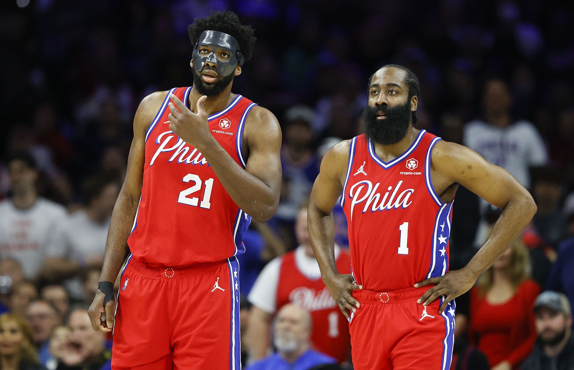 Sixers' James Harden and Joel Embiid finish top 10 in jersey sales