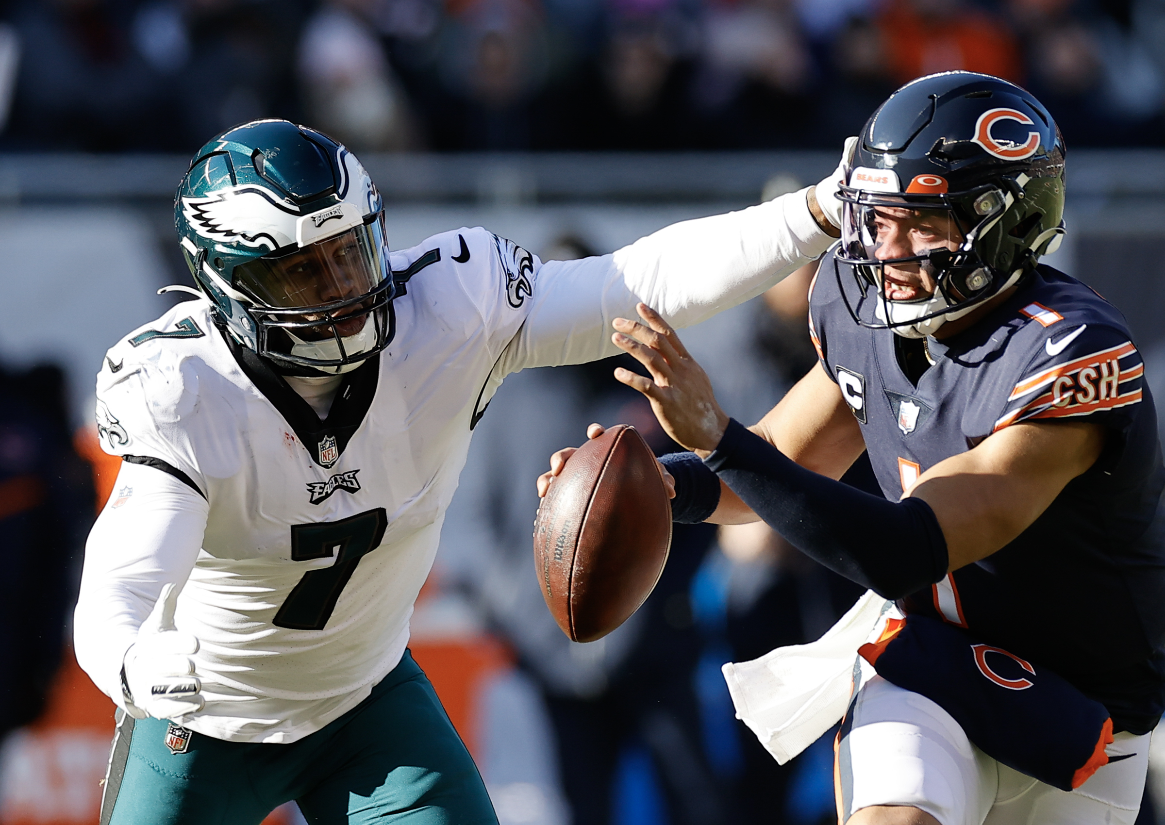 Bears lose to Philadelphia Eagles 25-20, at Soldier Field