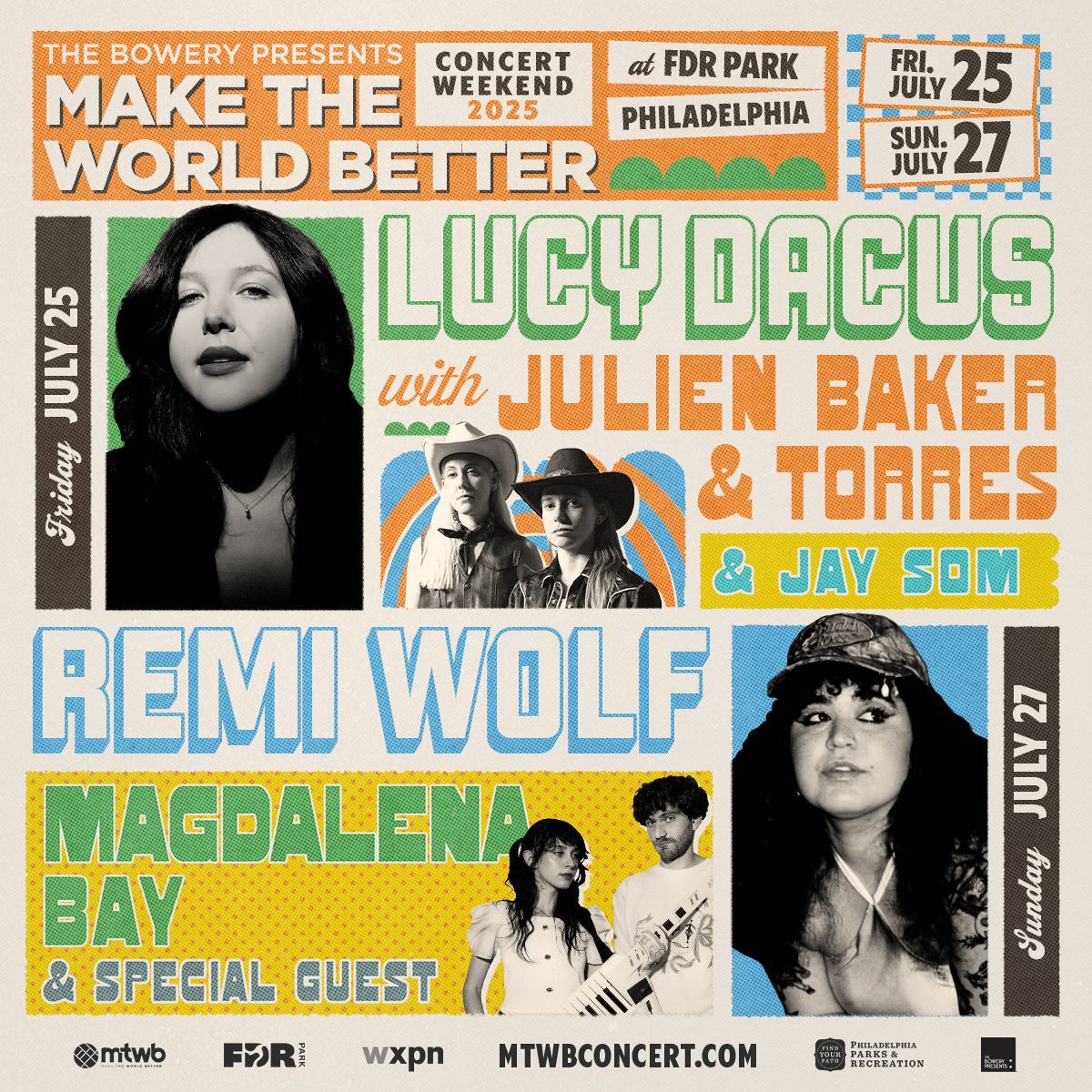 Lucy Dacus and Remi Wolf will headline Make The World Better