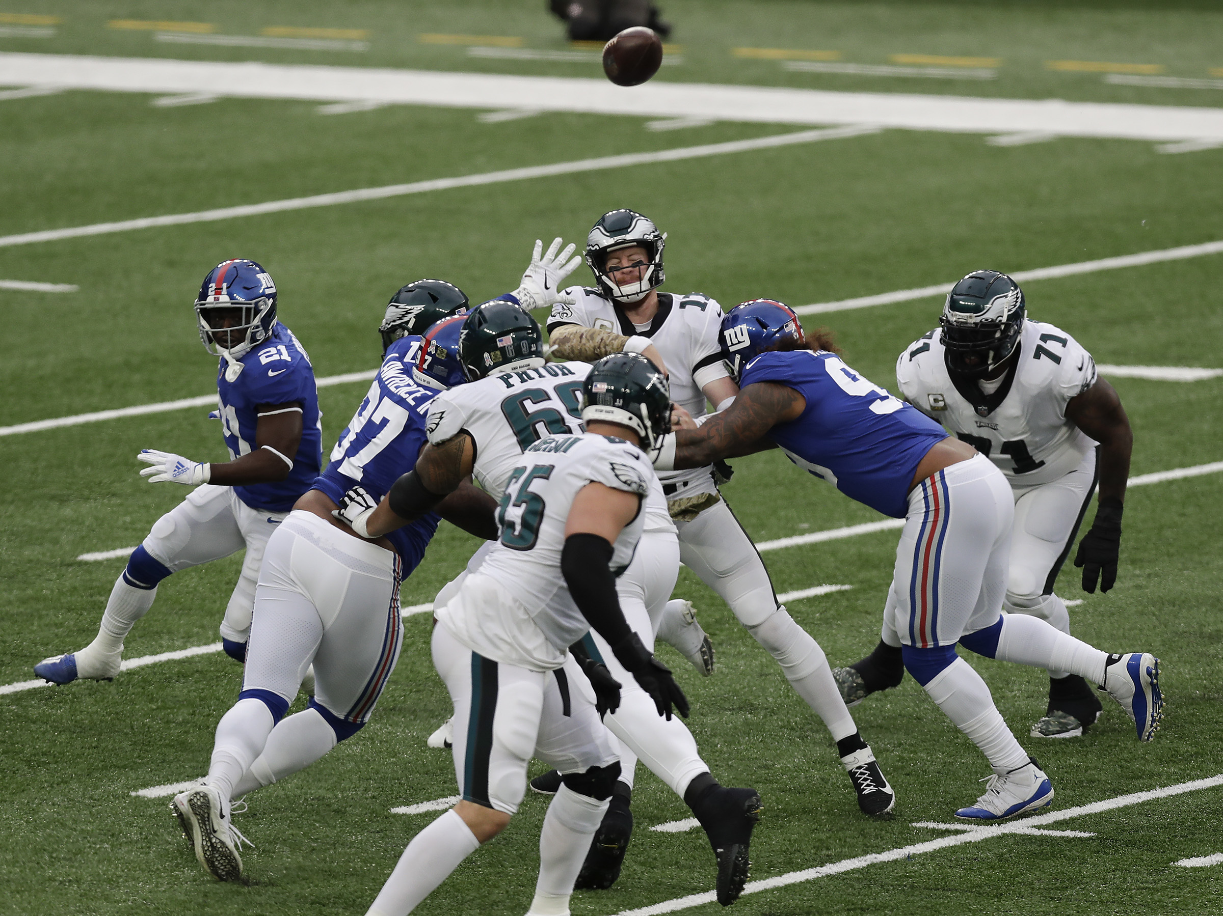 Giants: Daniel Jones adds to ugly turnover stat on Monday Night