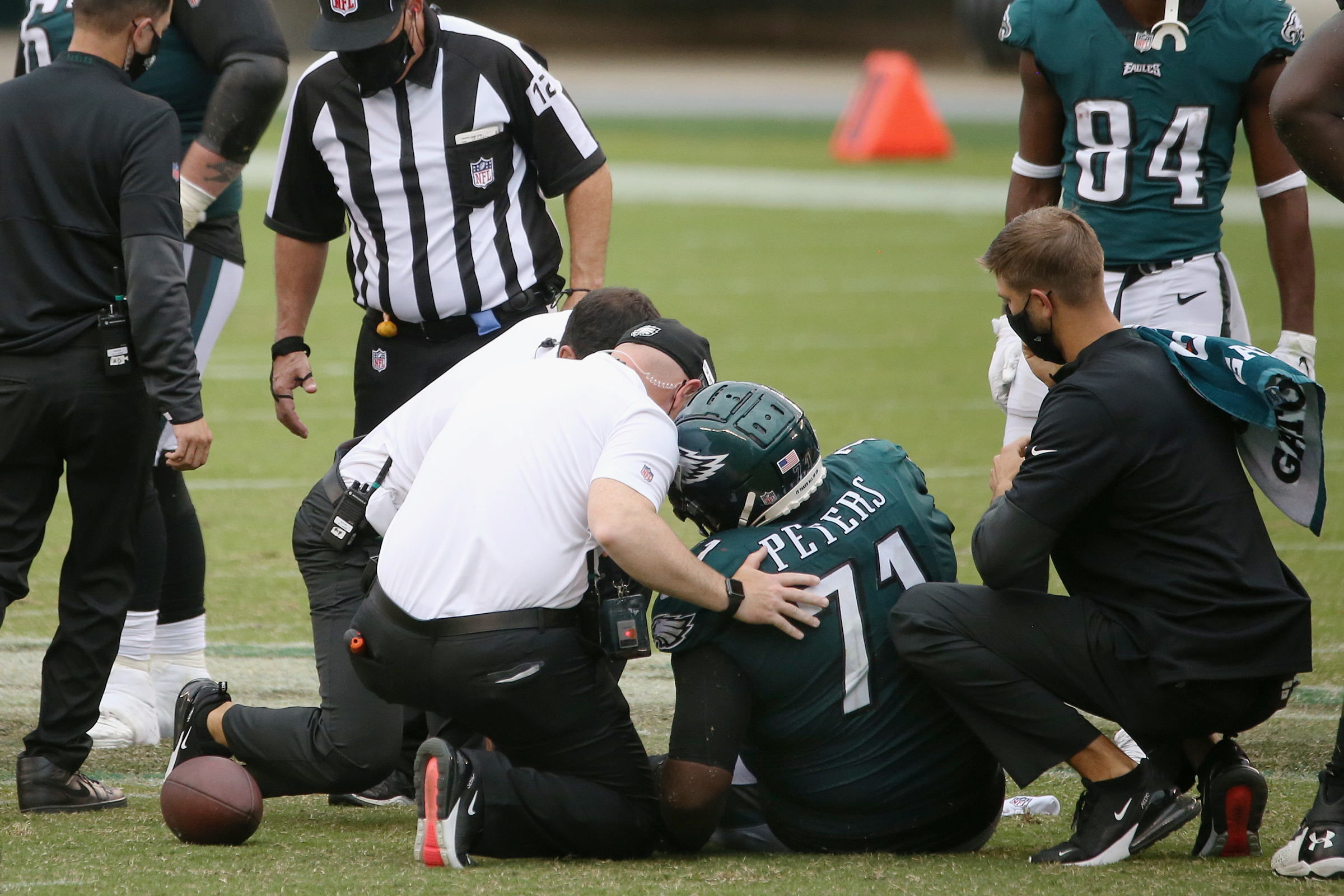 Dallas Goedert injury crippled Philadelphia Eagles in 23-23 tie with  Cincinnati Bengals