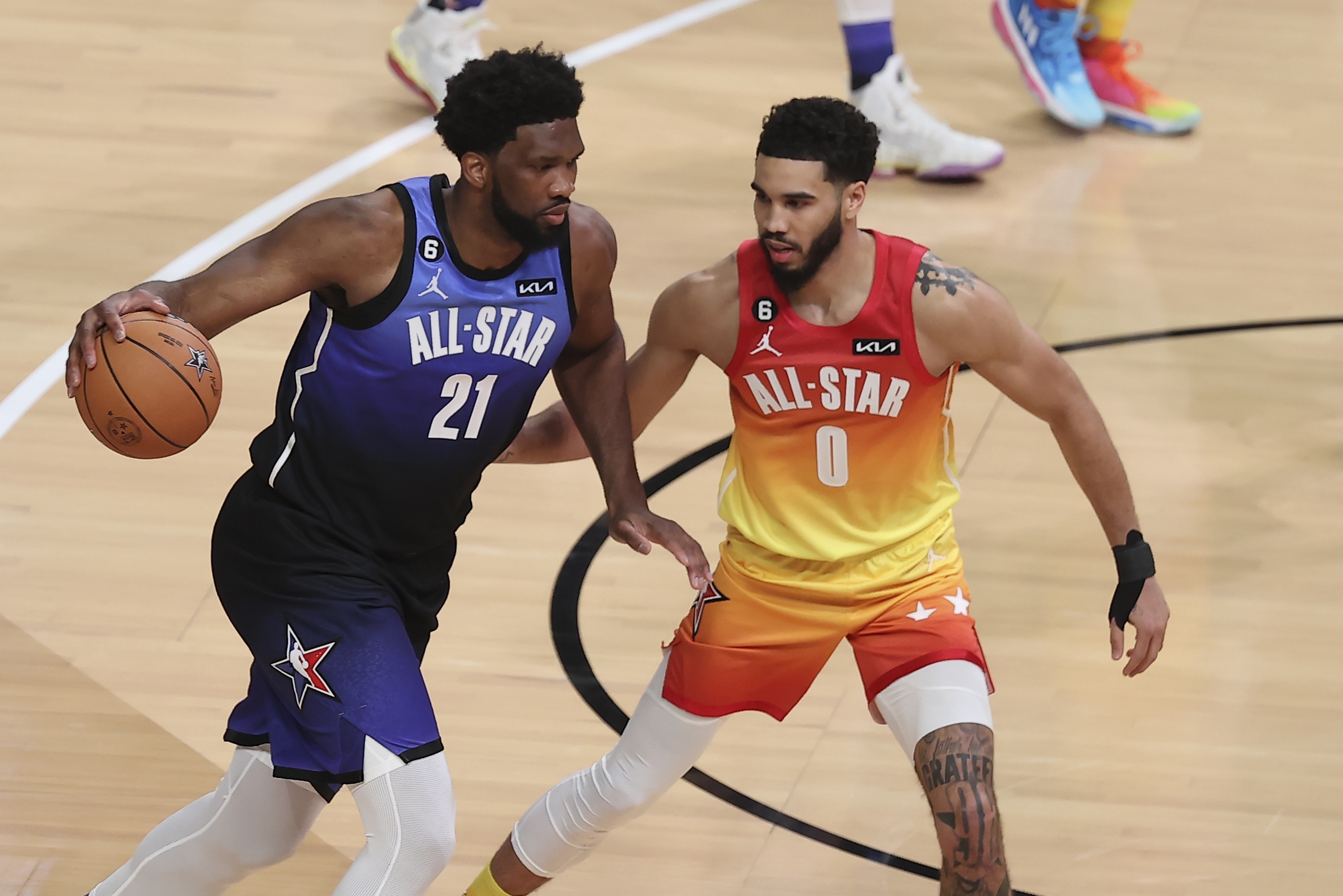 Sixers star Joel Embiid scores 32 points as he and Team LeBron fall in 2023 NBA All-Star Game