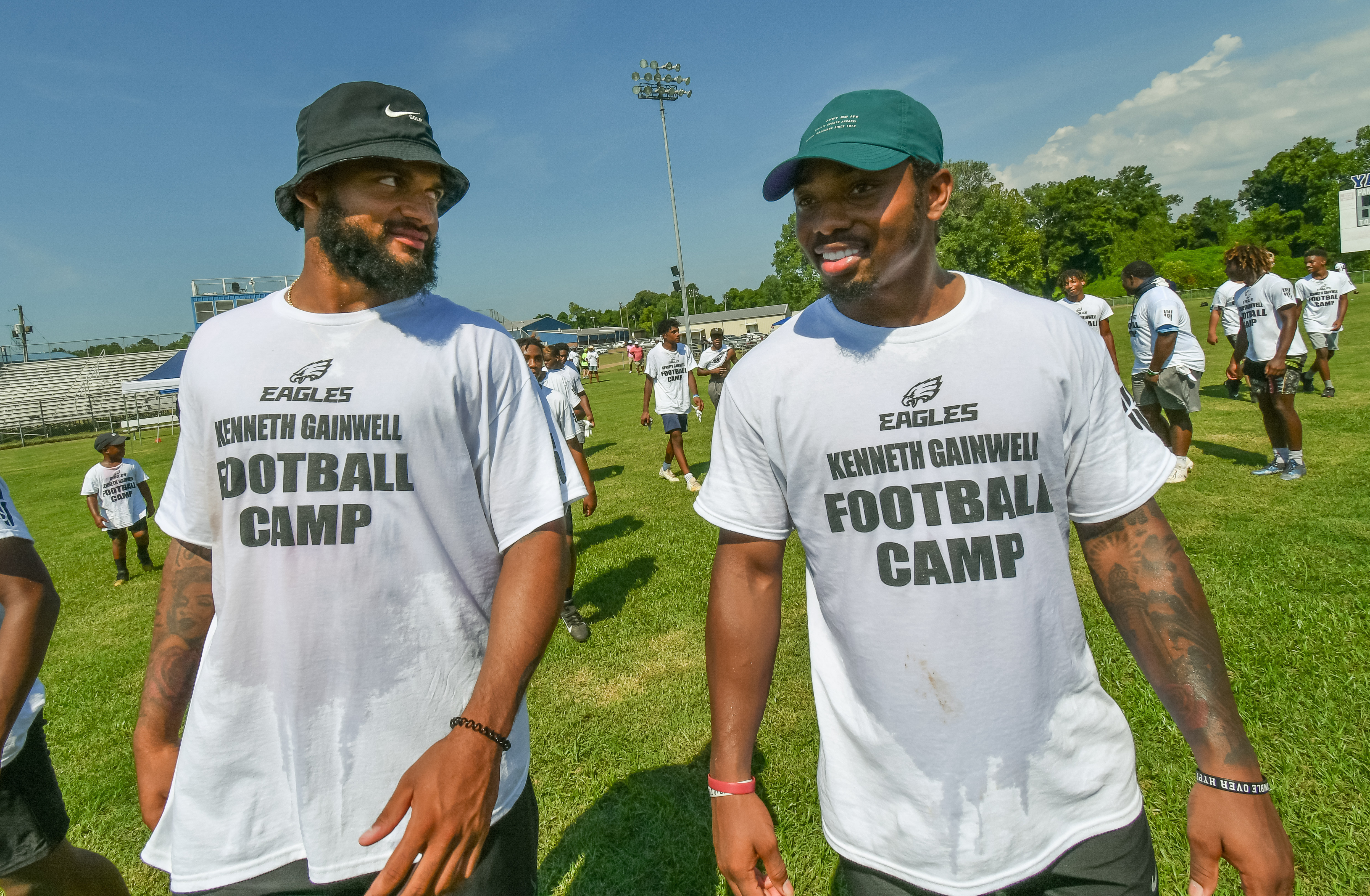 Eagles' Kenny Gainwell and Fletcher Cox remain fueled by their