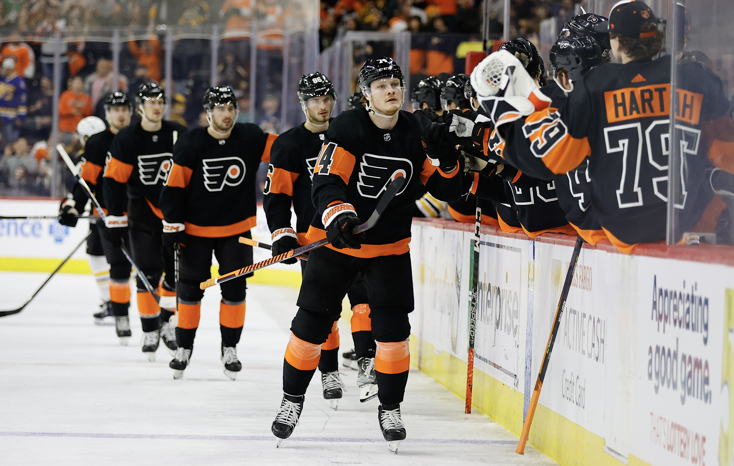Could Flyers move Owen Tippett to left wing due to logjam on the