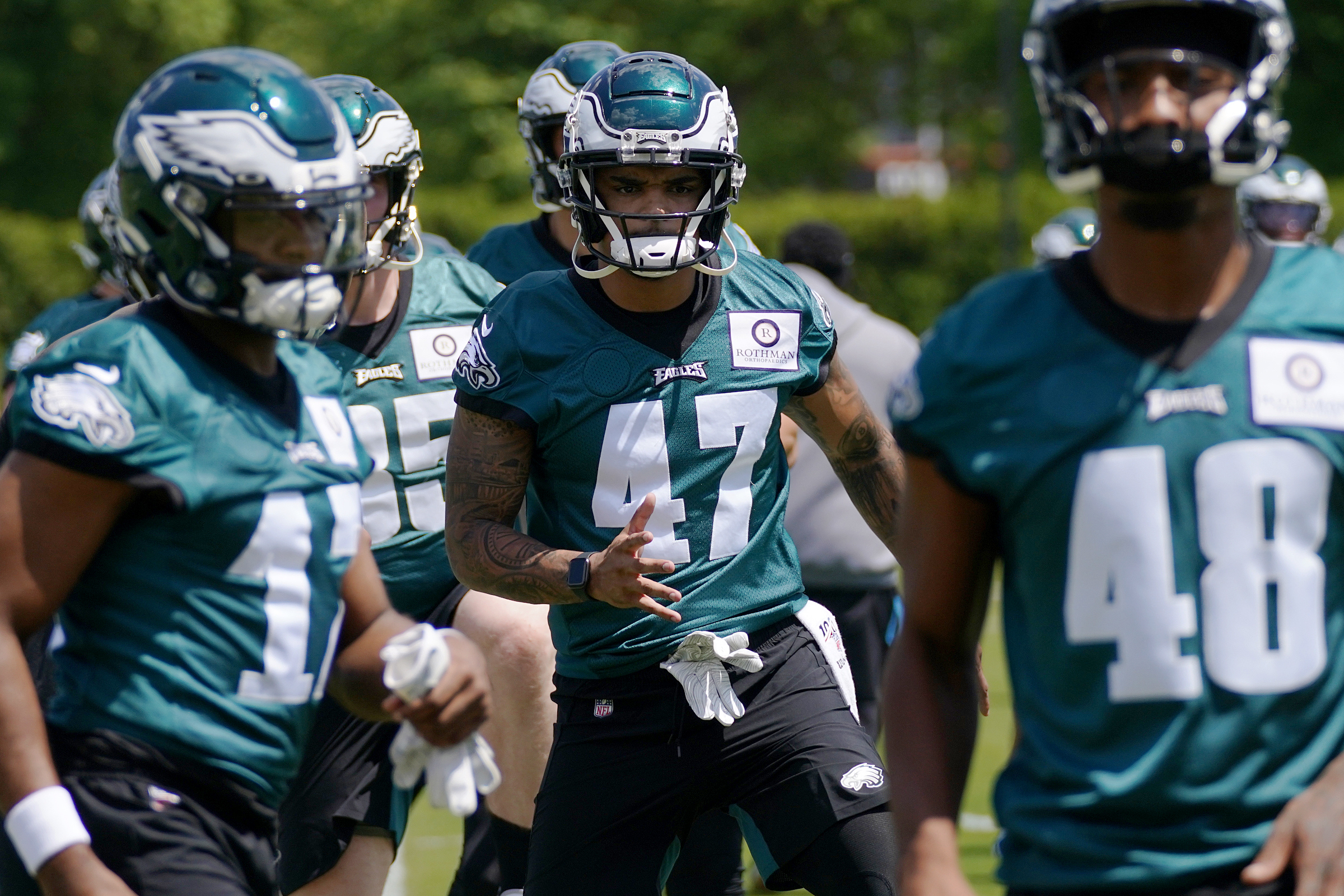 A first look at the Eagles' rookies as minicamp begins