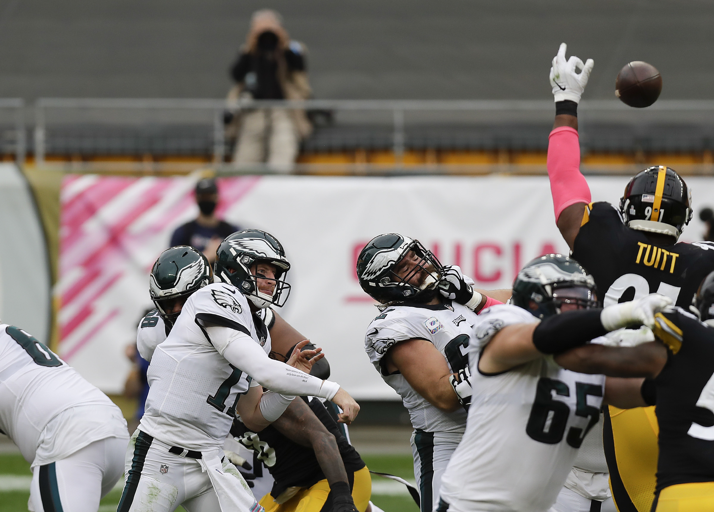 Travis Fulgham stats: Eagles receiver going off against Steelers -  DraftKings Network