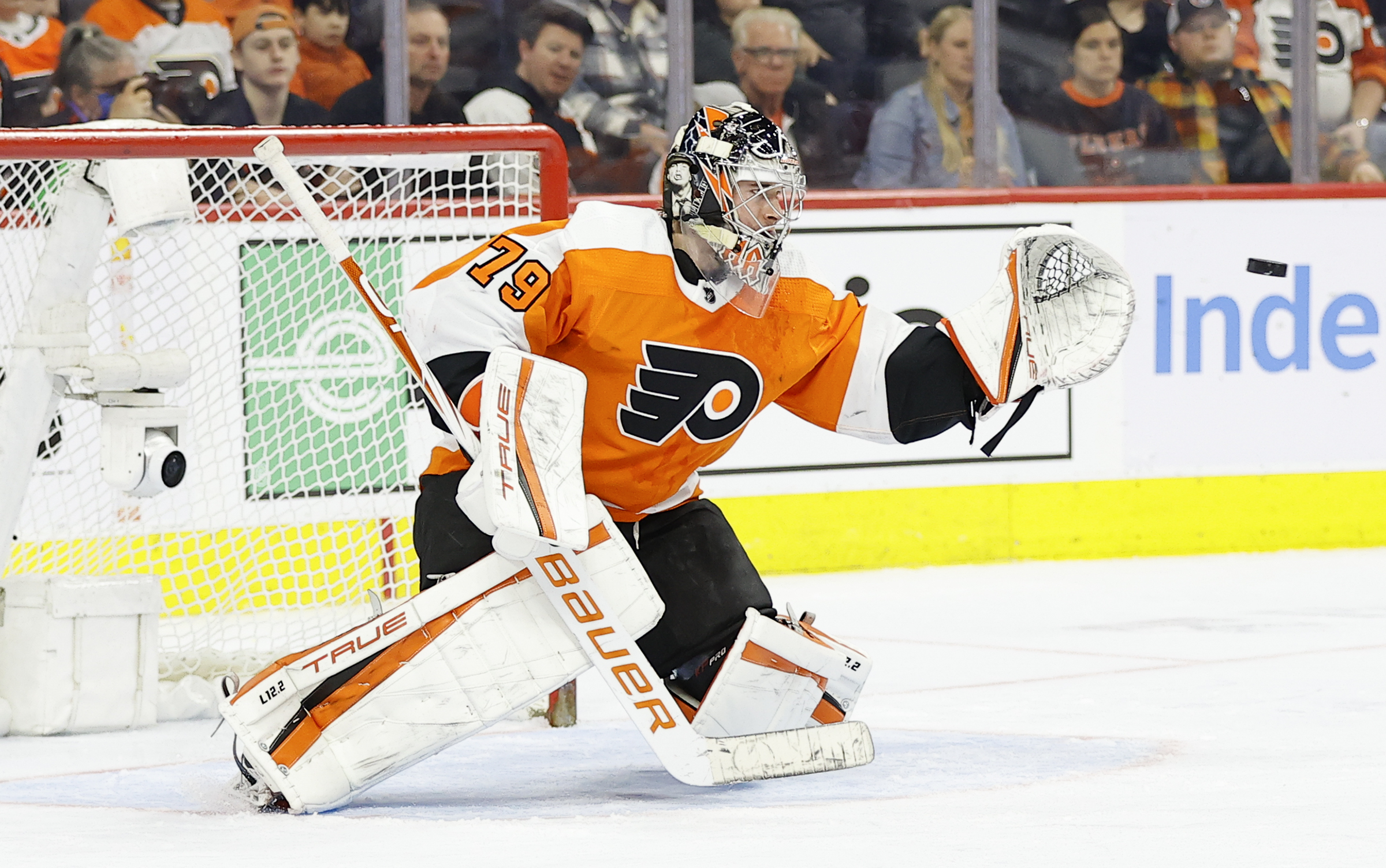 Flyers goalie Carter Hart injured; NHL Black Hockey History Tour in  Philadelphia