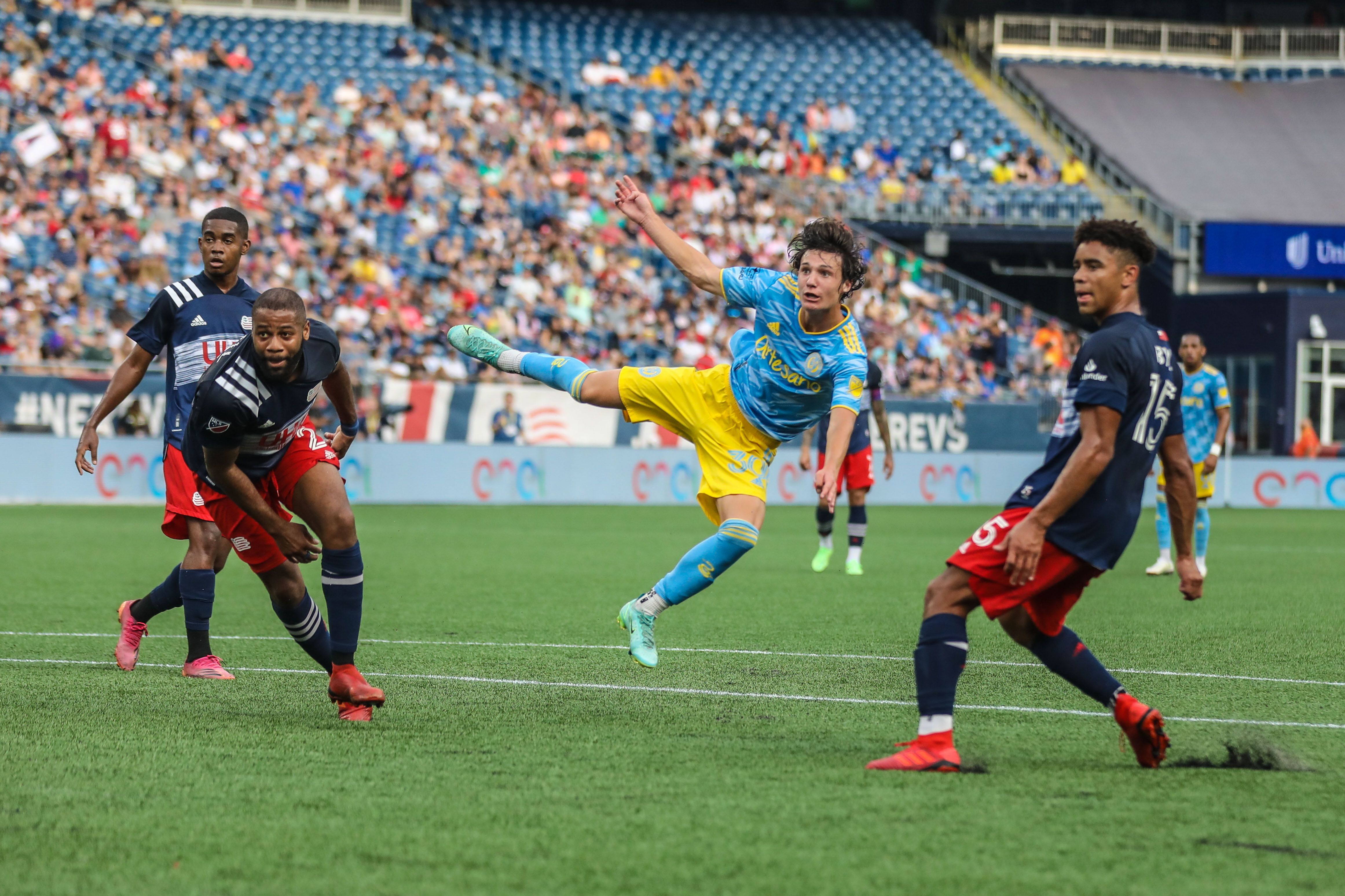 Philadelphia Union's Quinn Sullivan bicycle kick goal a dream moment for  soccer family