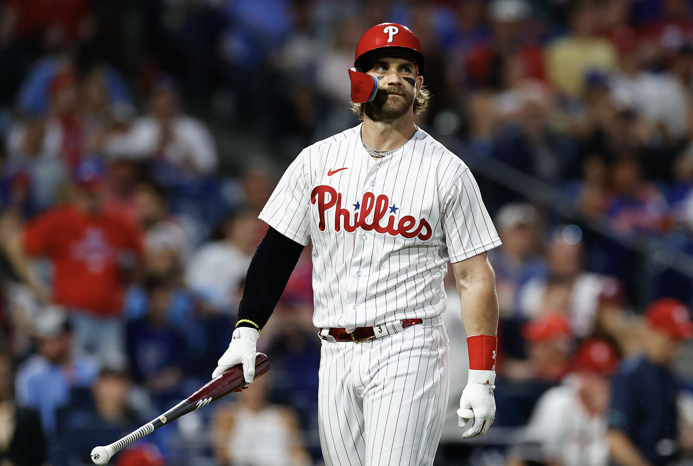 Injured Bryce Harper Named Starting National League Designated Hitter For  2022 MLB All-Star Game - CBS Philadelphia