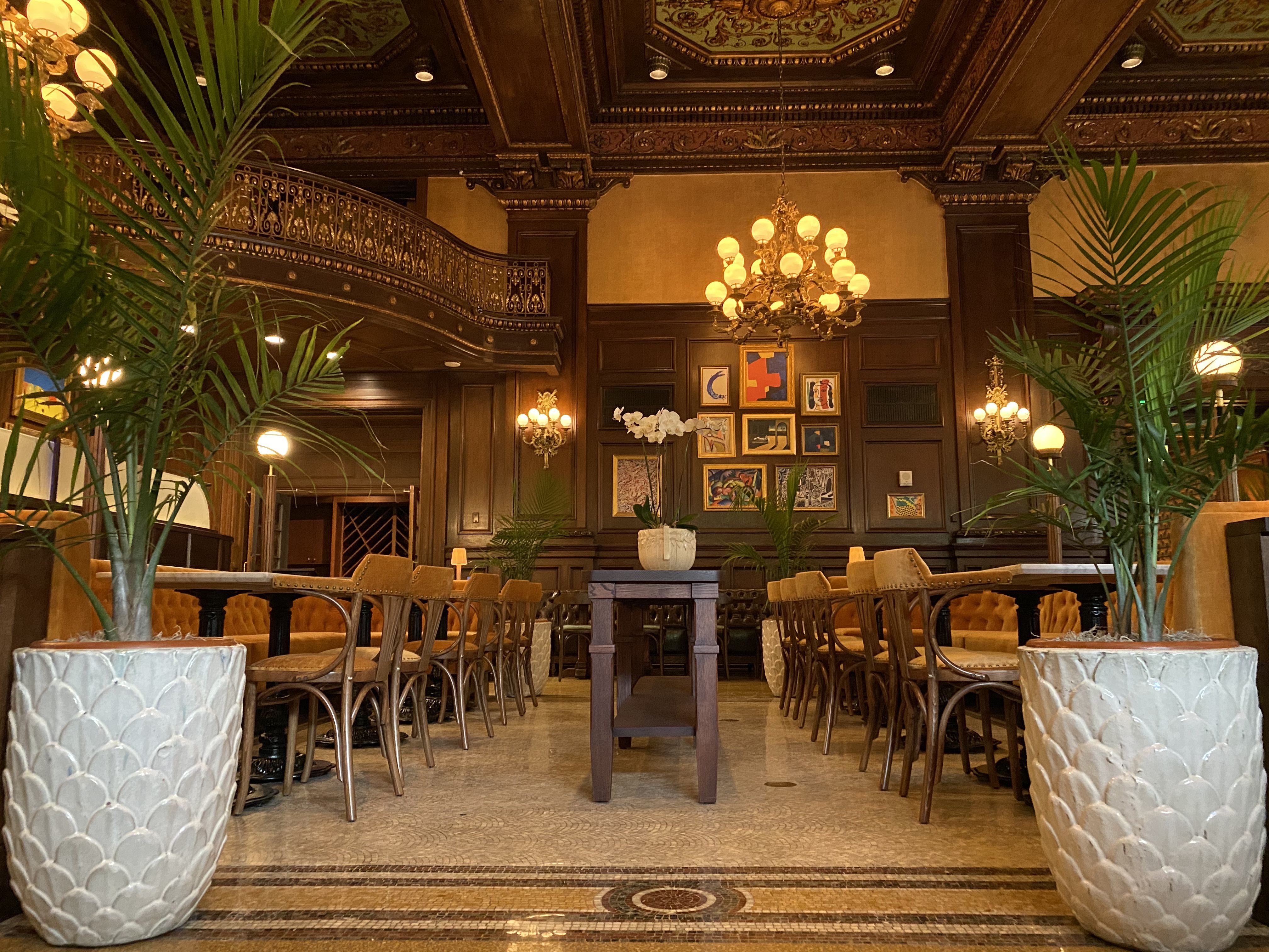 Green Room at the Hotel Du Pont reinvented as Le Cavalier by Tyler Akin