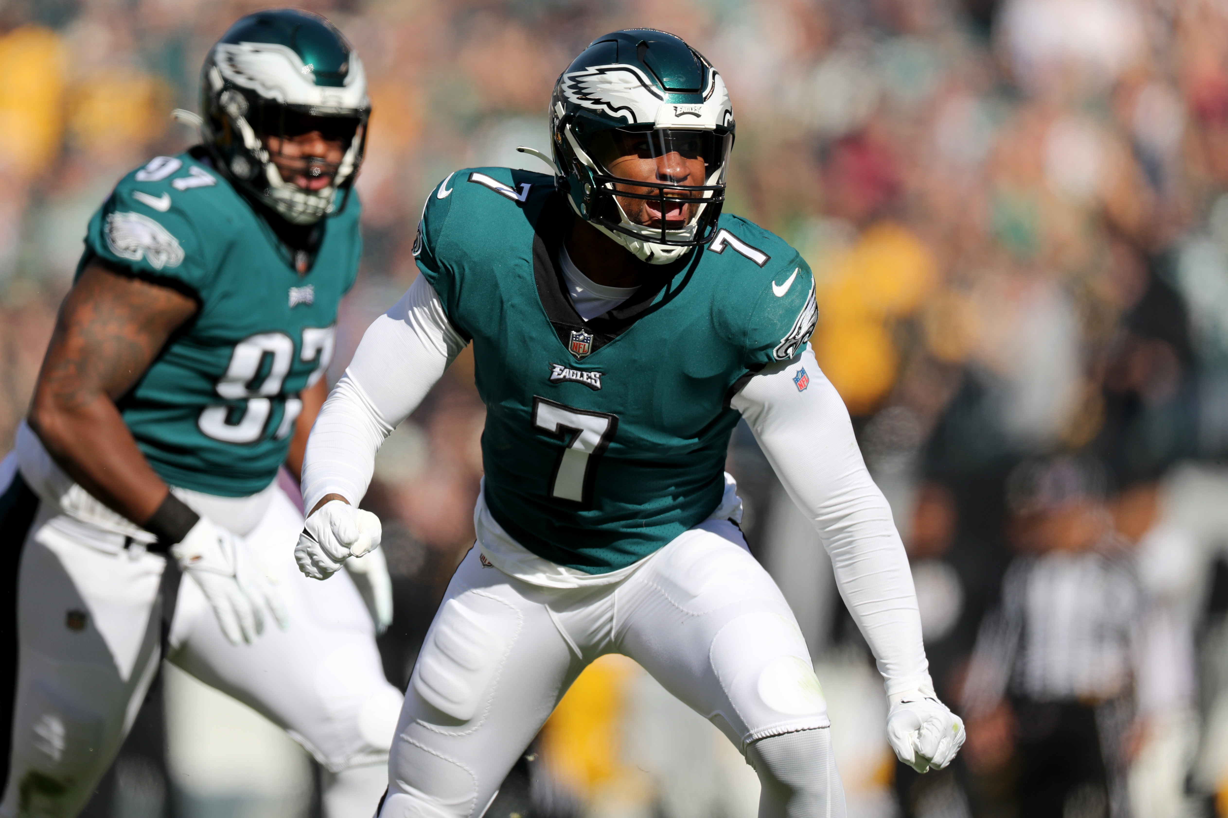 Philadelphia Eagles CB Darius Slay Teased A.J. Brown Before Big Game:  'Finally!' - Sports Illustrated Philadelphia Eagles News, Analysis and More