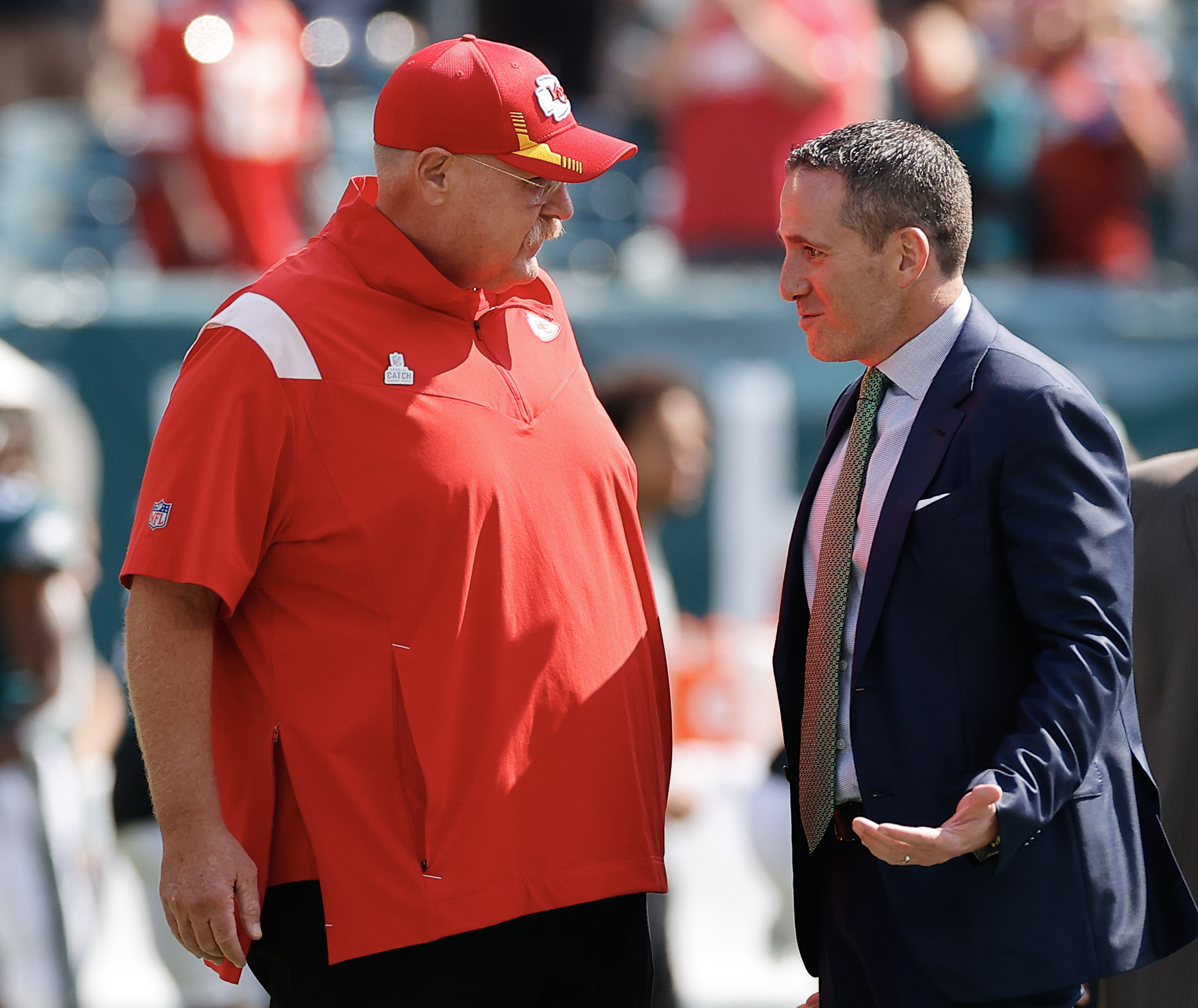 Chiefs' Andy Reid didn't know about Patrick Mahomes draft help