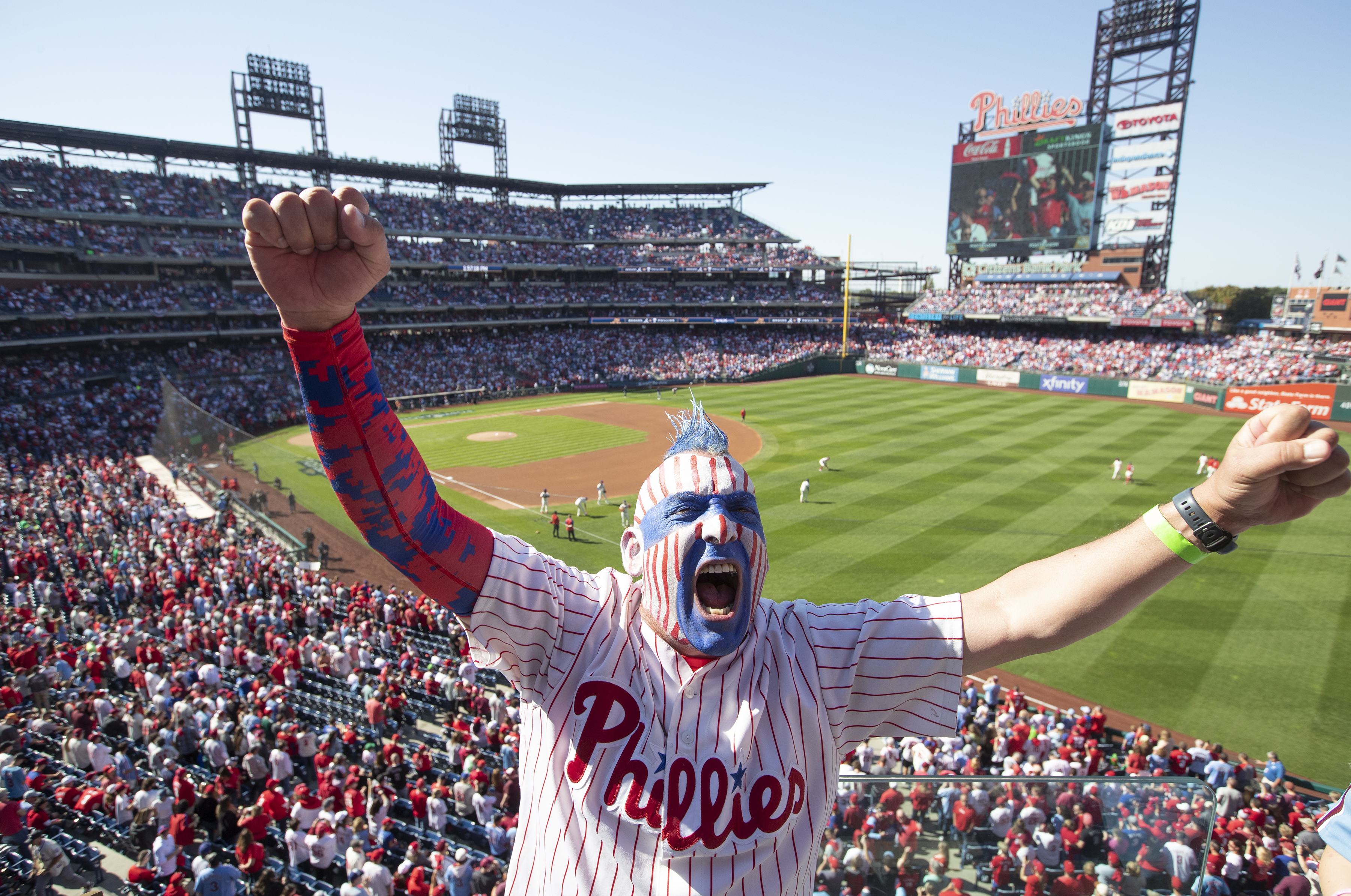 Philly sports Phillies Eagles 94WIP undefeated fans NLDS