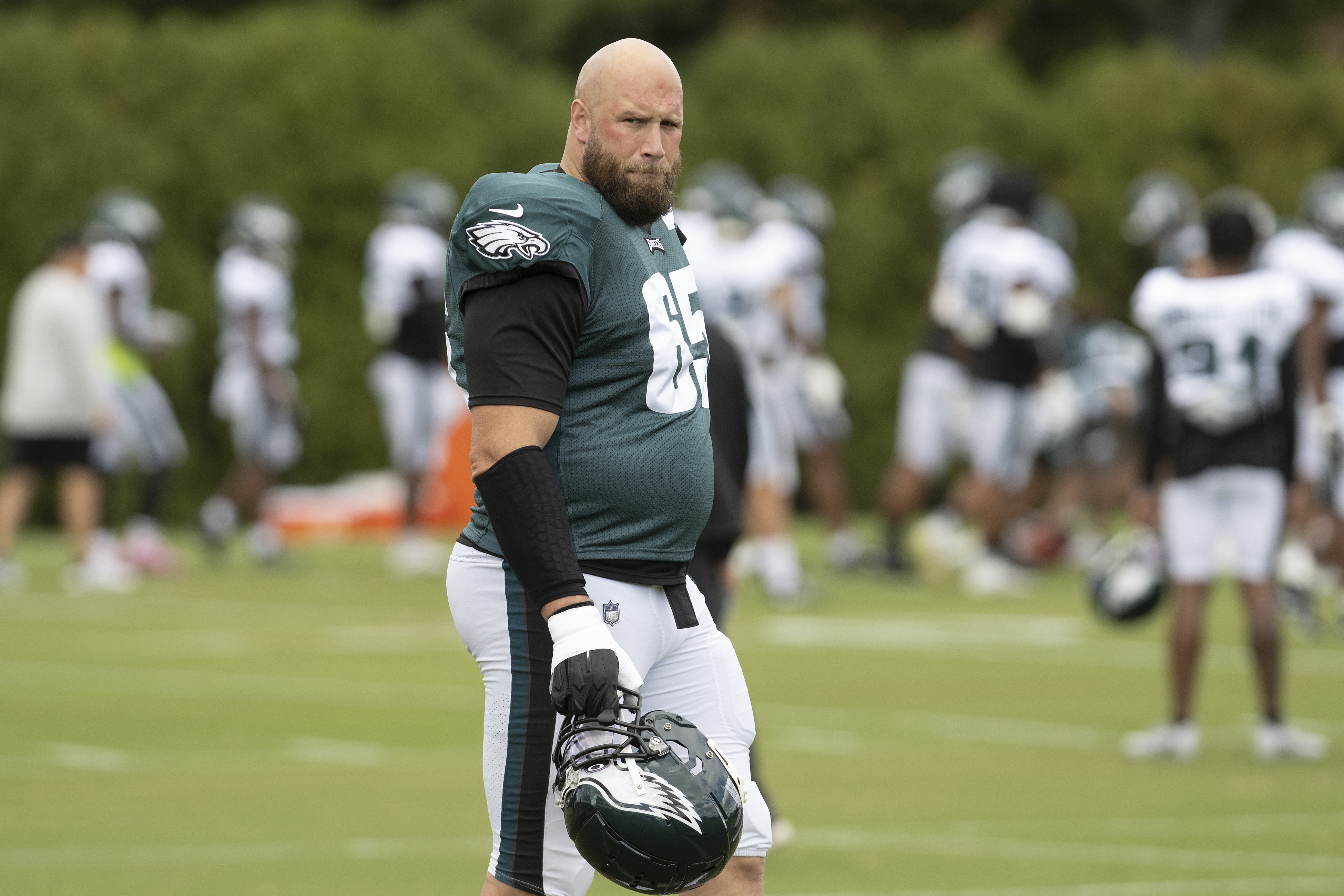 Eagles star offensive tackle Lane Johnson 'ready to go' for