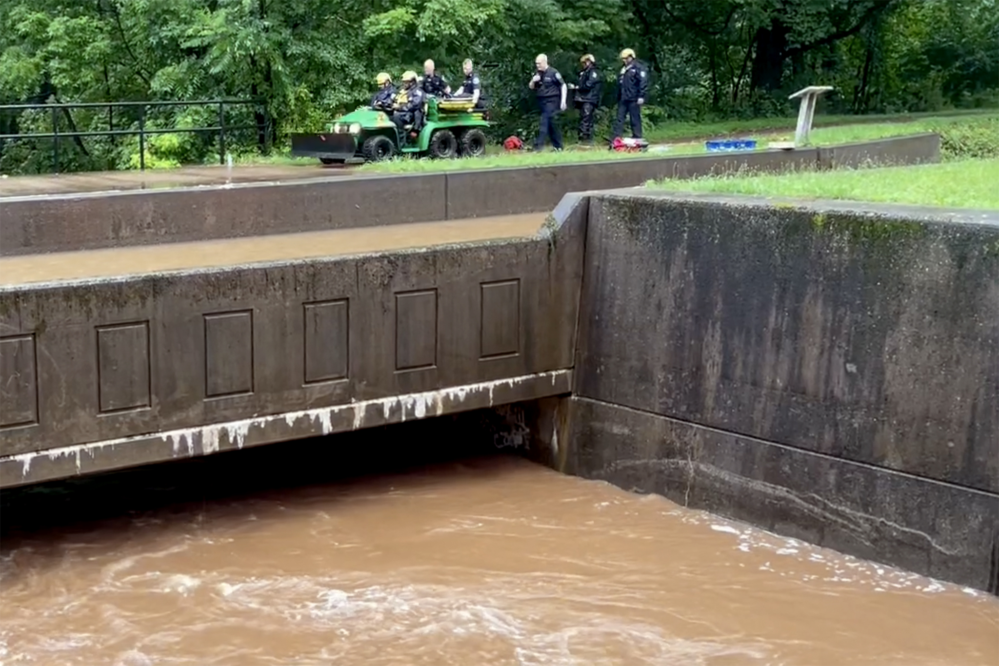 Search called off for baby washed away in Pennsylvania flash flood