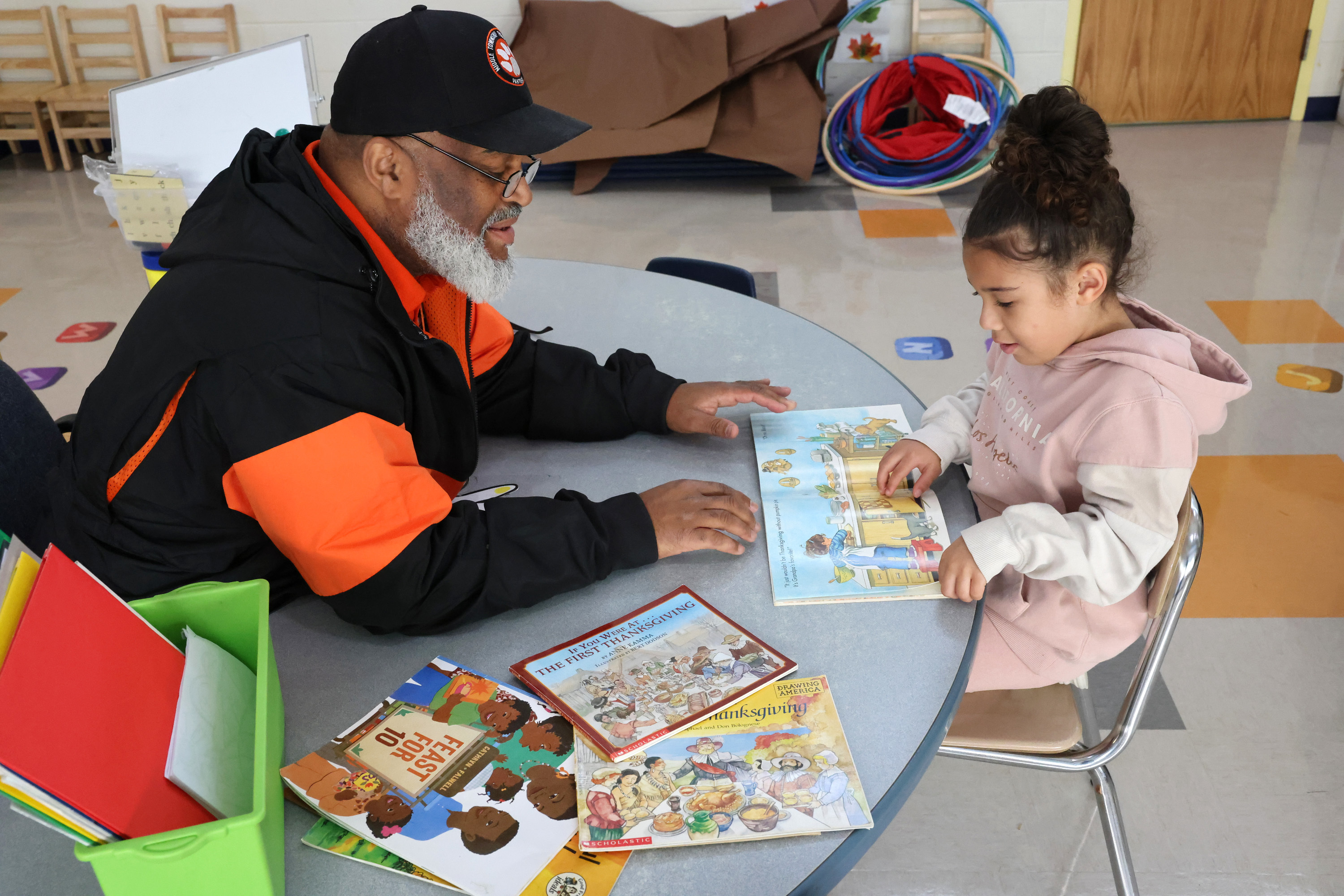 A Middle Township school bus driver volunteers his time to read to