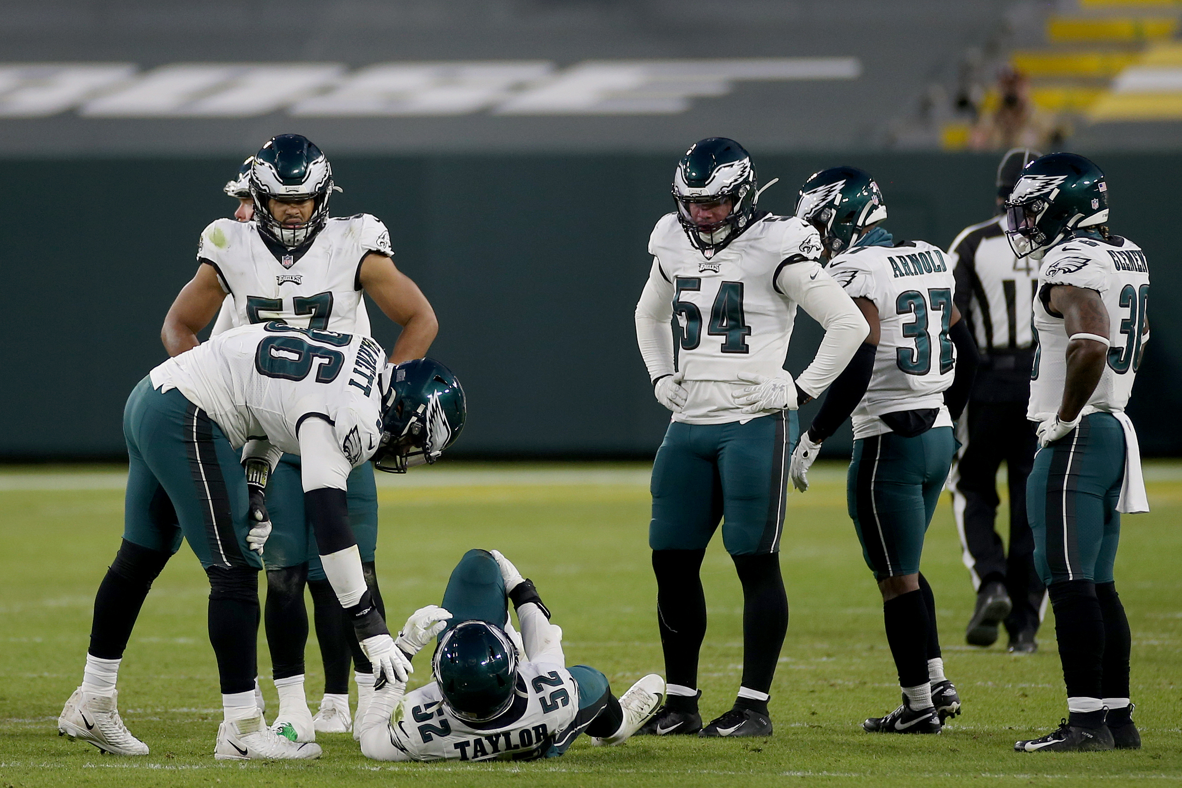 Philadelphia Eagles' run defense a factor in loss to Aaron Jones' Green Bay  Packers