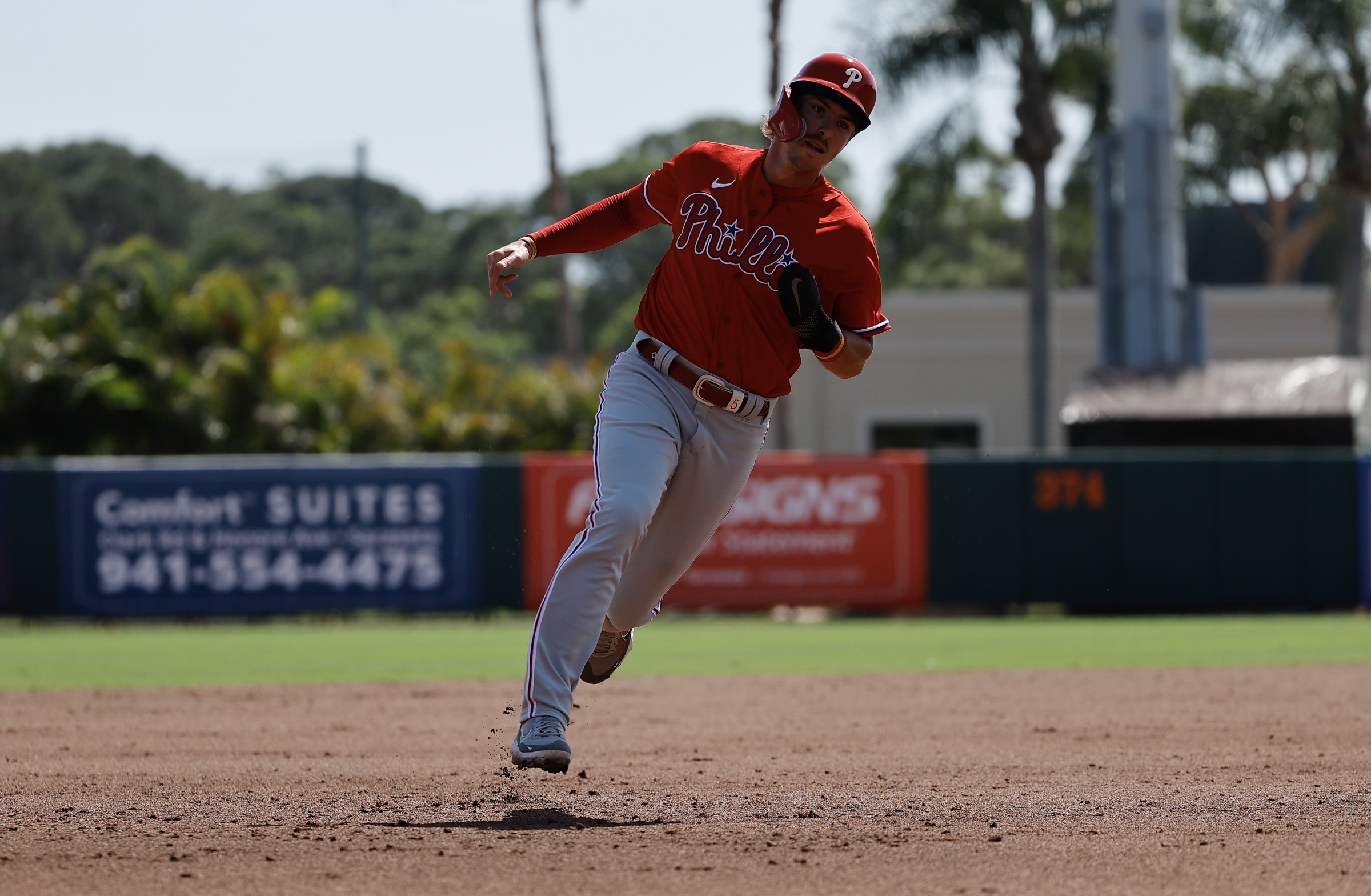 Photos from the Phillies spring training game loss to the Braves