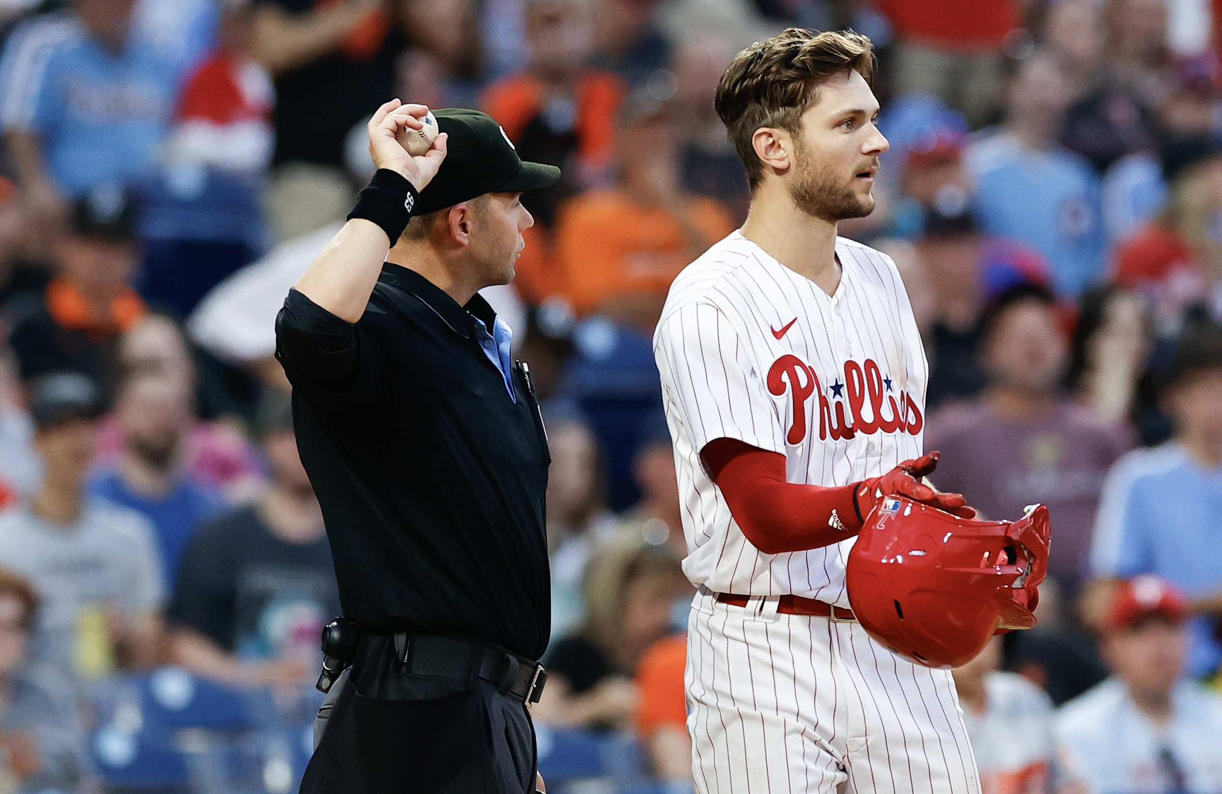 Phillies Notebook: Trea Turner to outfield not on Rob Thomson's