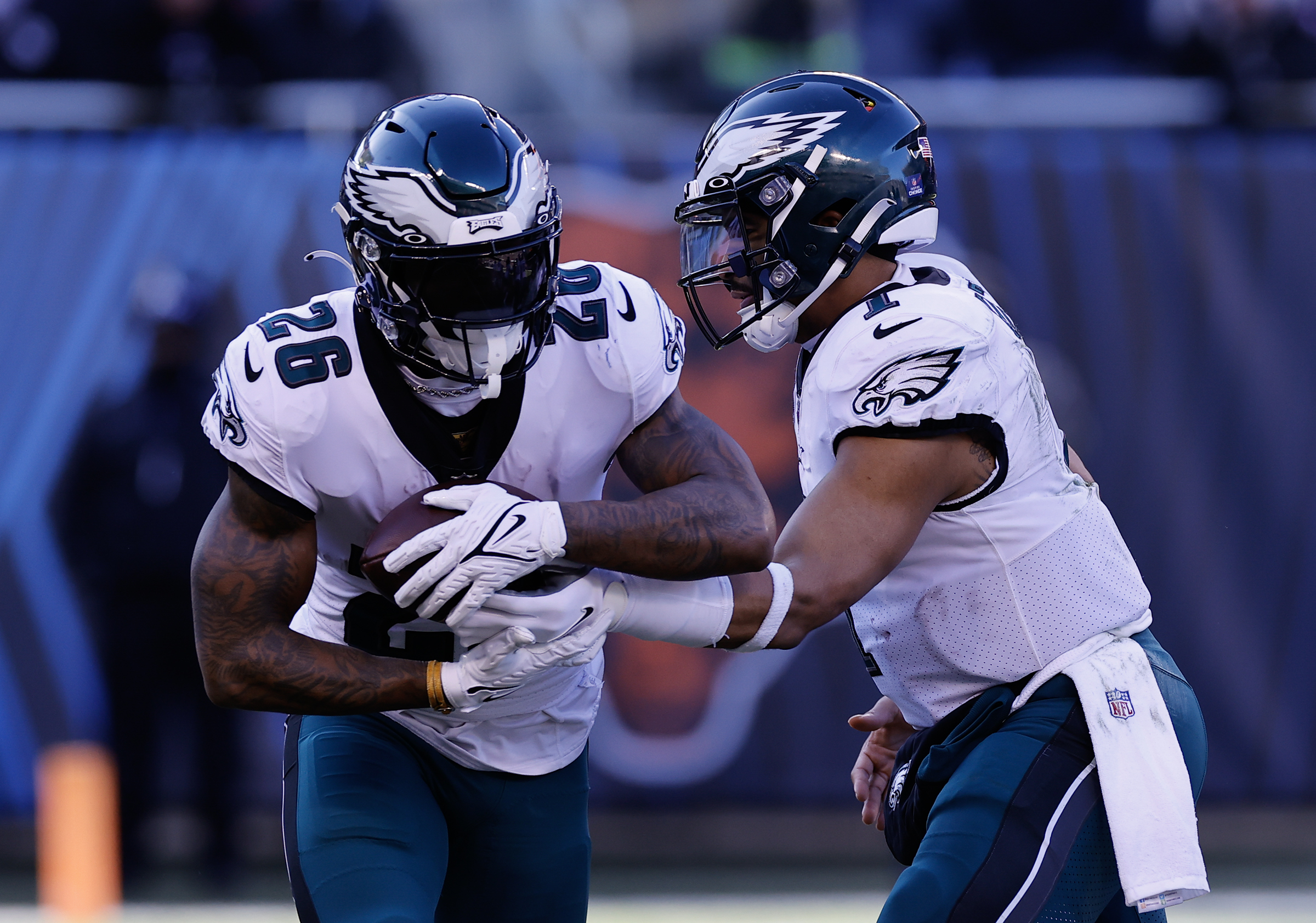 Eagles' Miles Sanders happy to hear of 'best friend' and Buffalo Bill Damar  Hamlin's progress