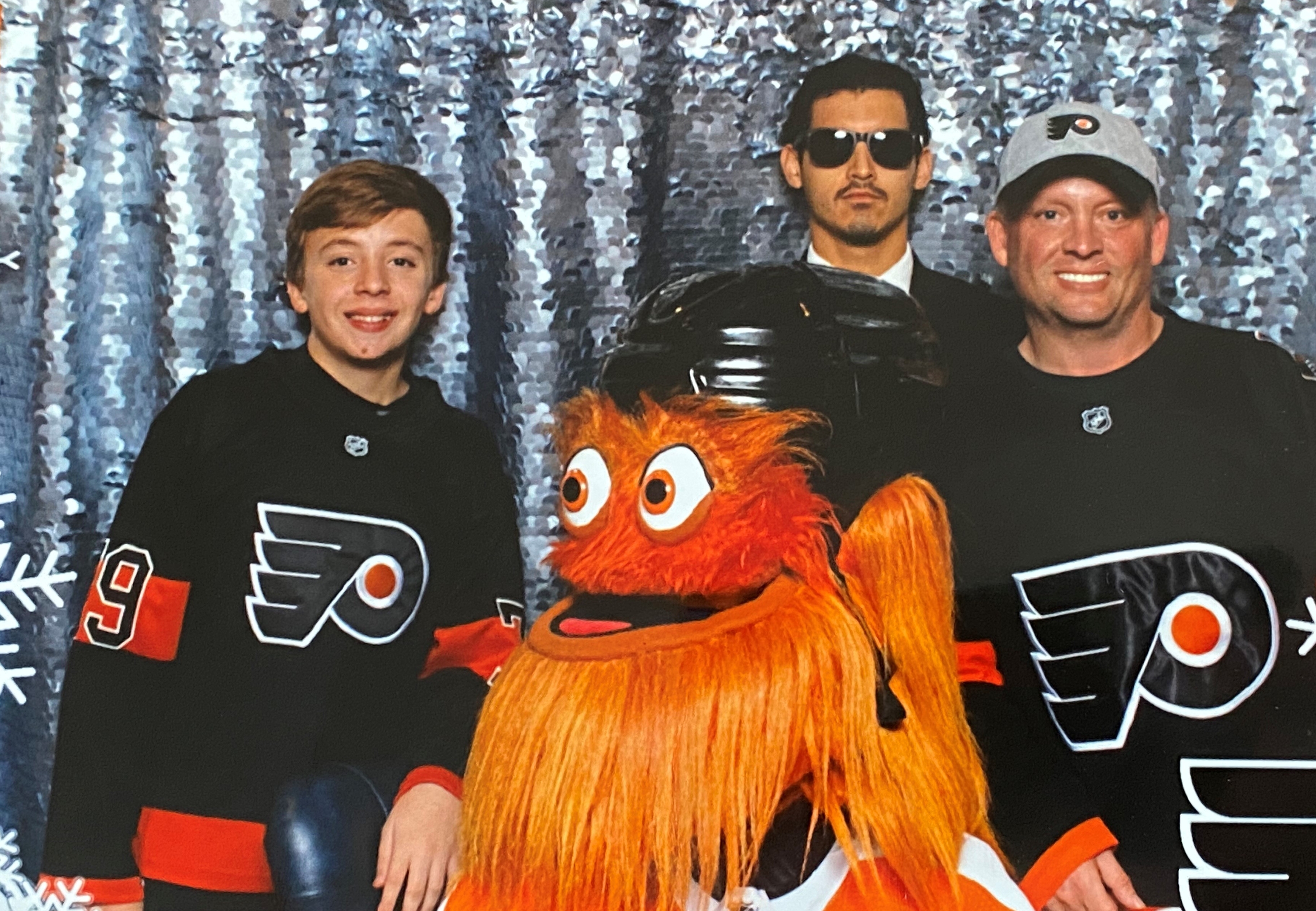 Huge furry orange NHL mascot Gritty being investigated by cops for