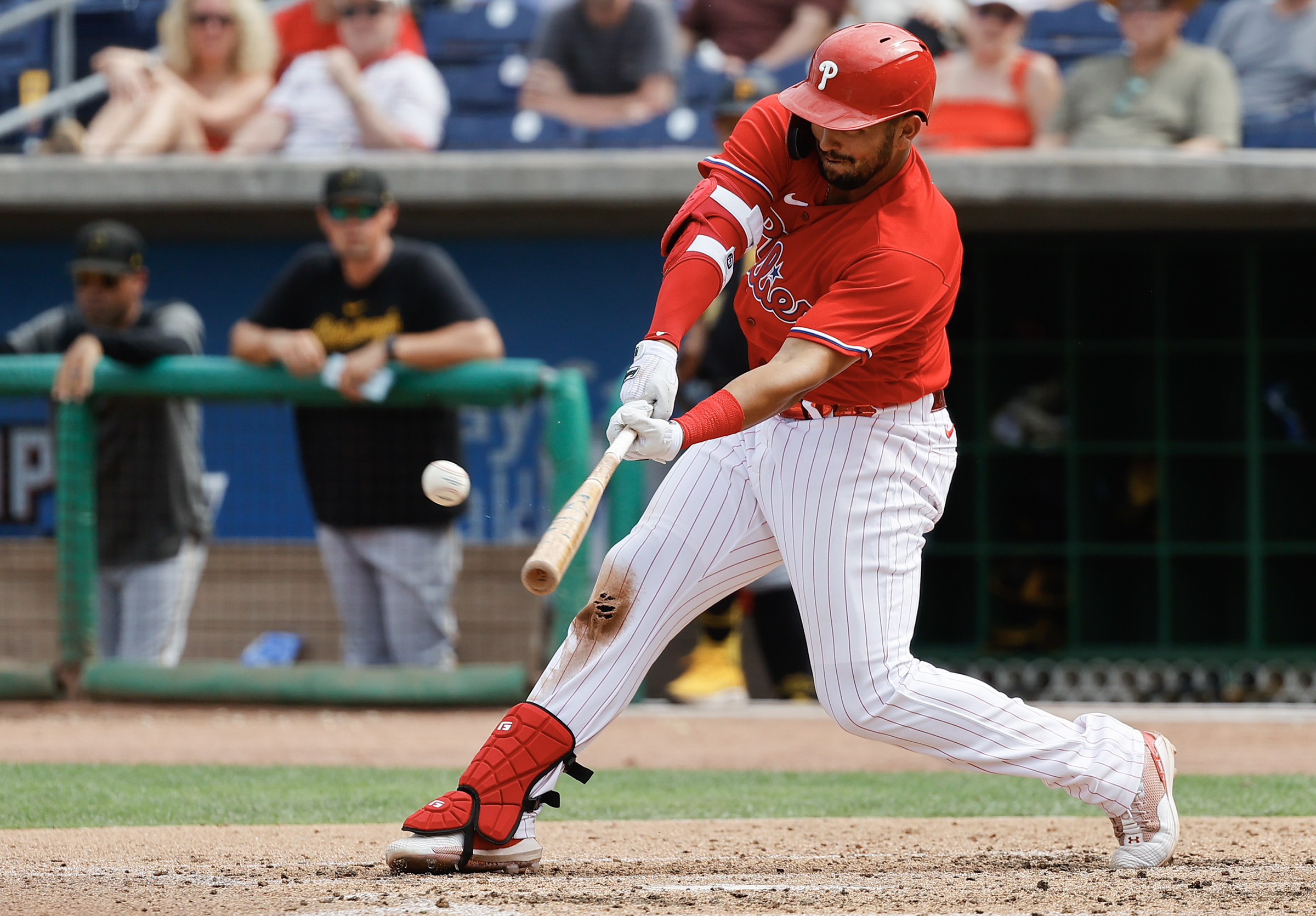 Phillies reinstate Darick Hall from 60-day IL, but will keep him in Lehigh  Valley for now