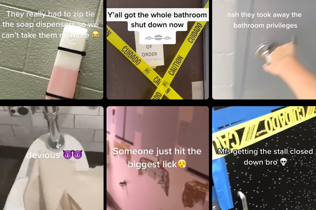 TikTok fuels bathroom vandalism, teacher targeting, and security pranks at  Philly-area schools