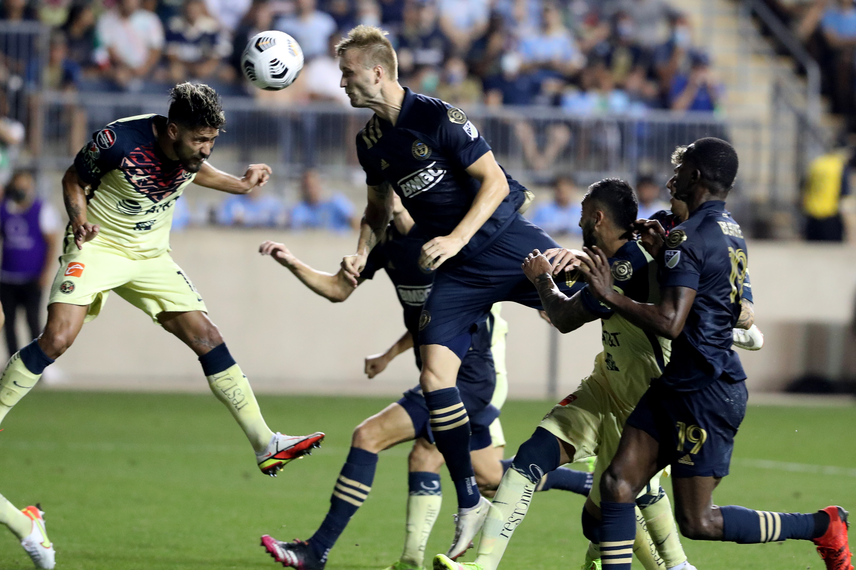 Philadelphia Union 0-2 Club America (0-4 agg): Mexican giants