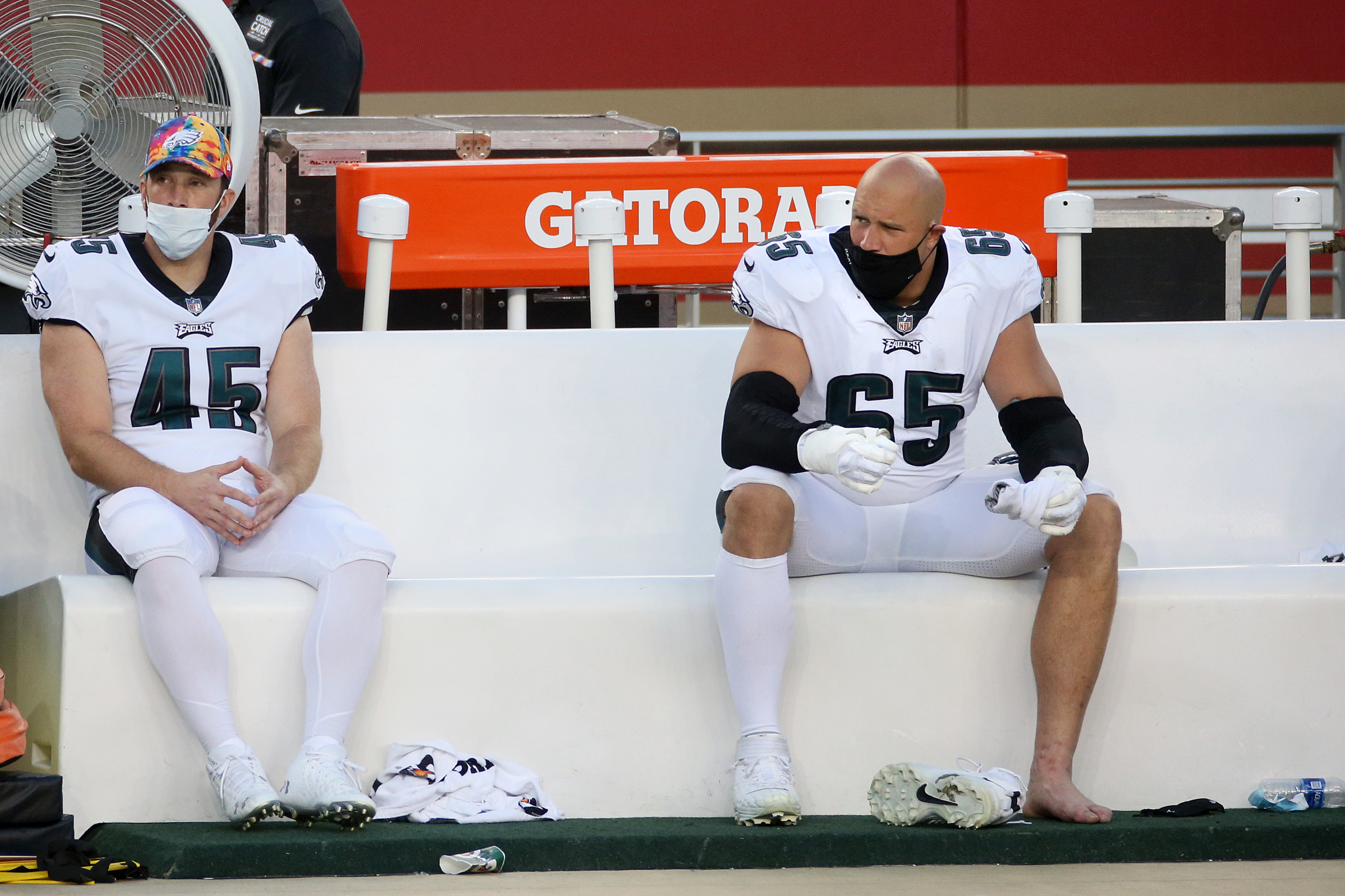 Zach Ertz of the Philadelphia Eagles participates in OTA's on May