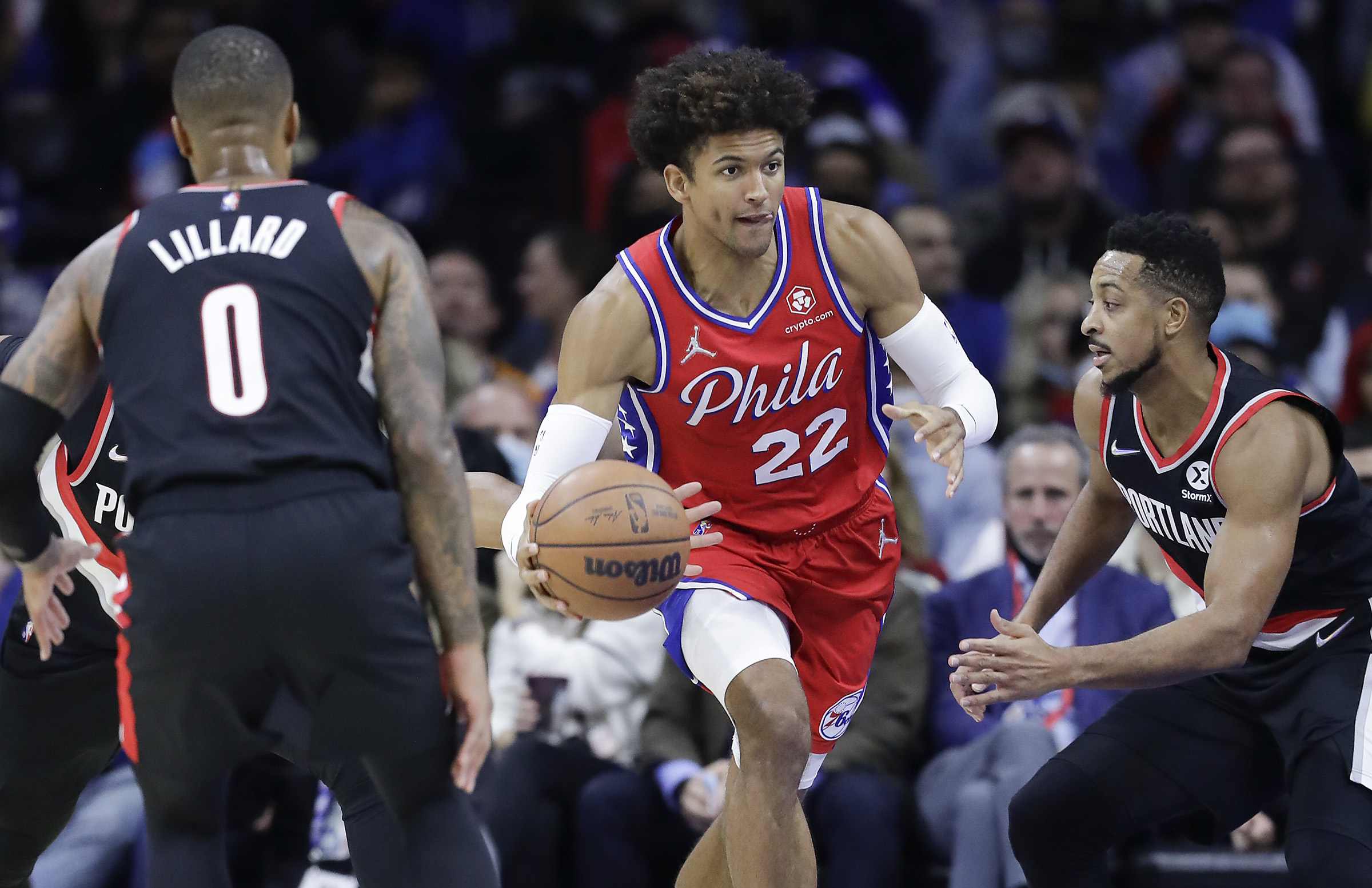 Matisse Thybulle White Philadelphia 76ers Game-Used #22 Jersey vs.  Cleveland Cavaliers on February 12 2022