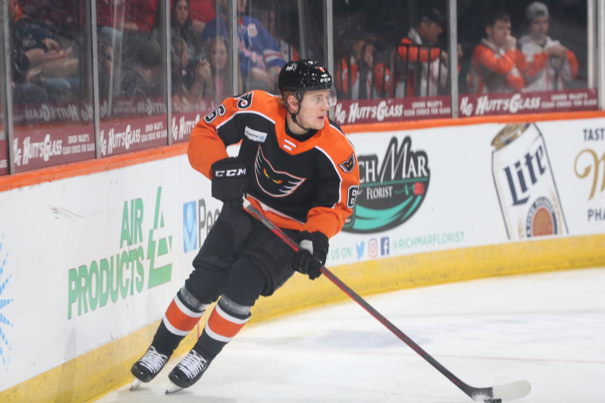 Flyers prospect Emil Andrae's competitive spirit burned at a young age