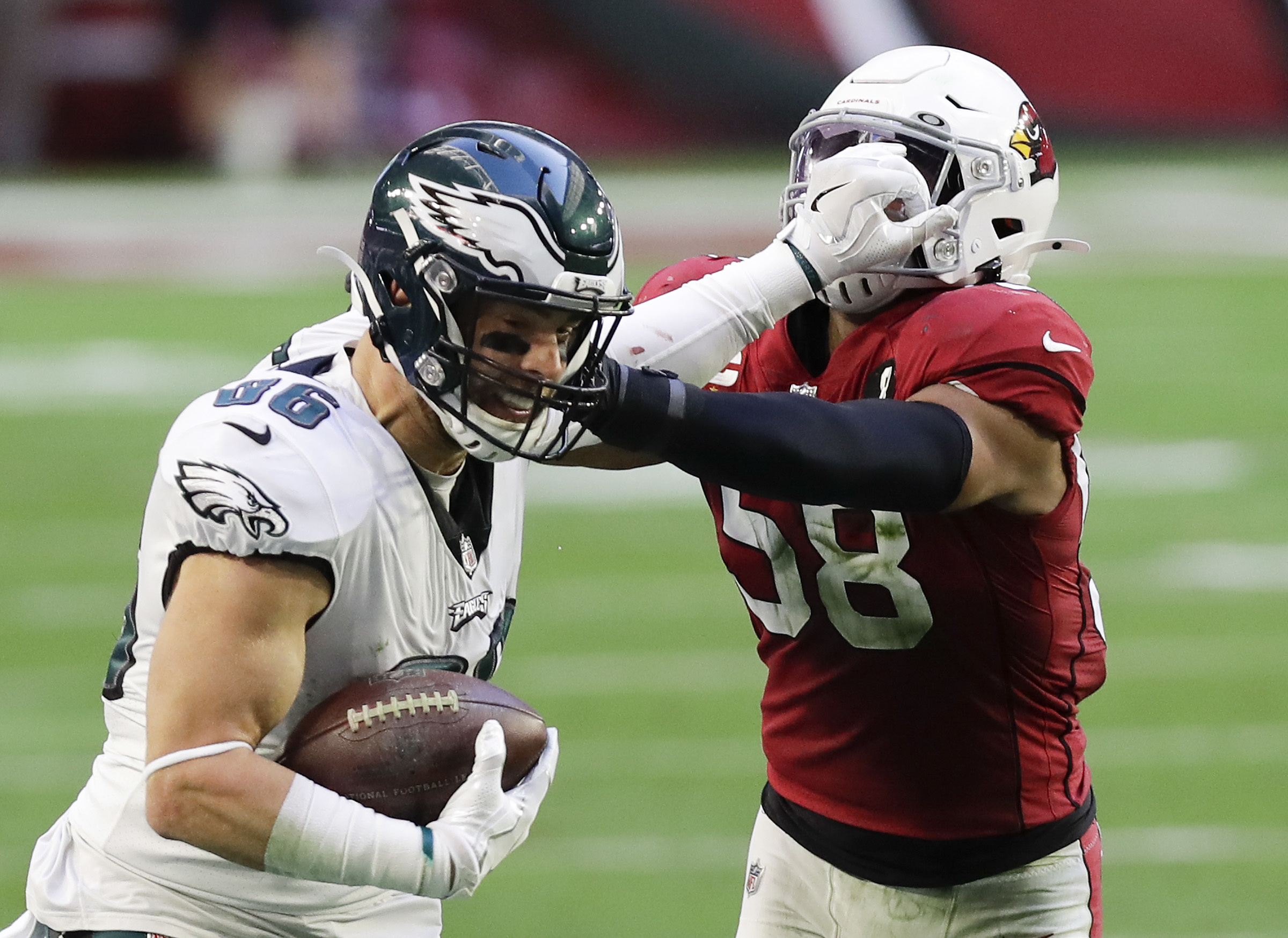 Jalen Hurts impressive, Eagles still lose to Cardinals - The San Diego  Union-Tribune